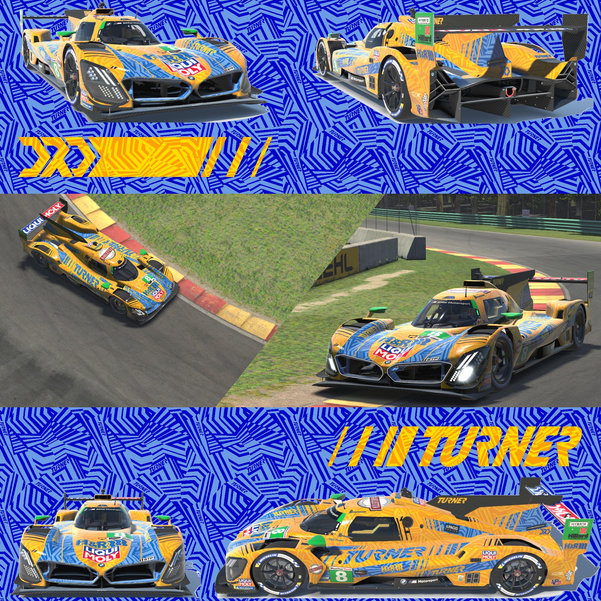 Turner Motorsports Camouflage Edition BWM LMDH by Perry Duncan