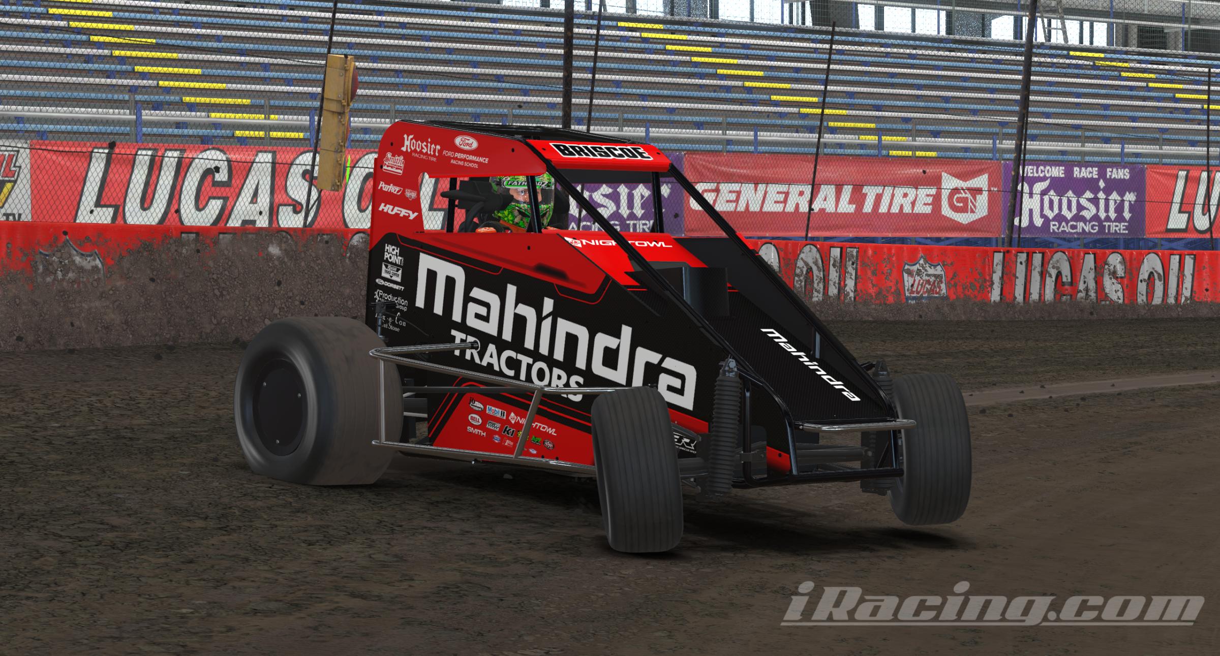 Preview of Chase Briscoe 2023 Chili Bowl Nationals NoNumber by Jake Boyer