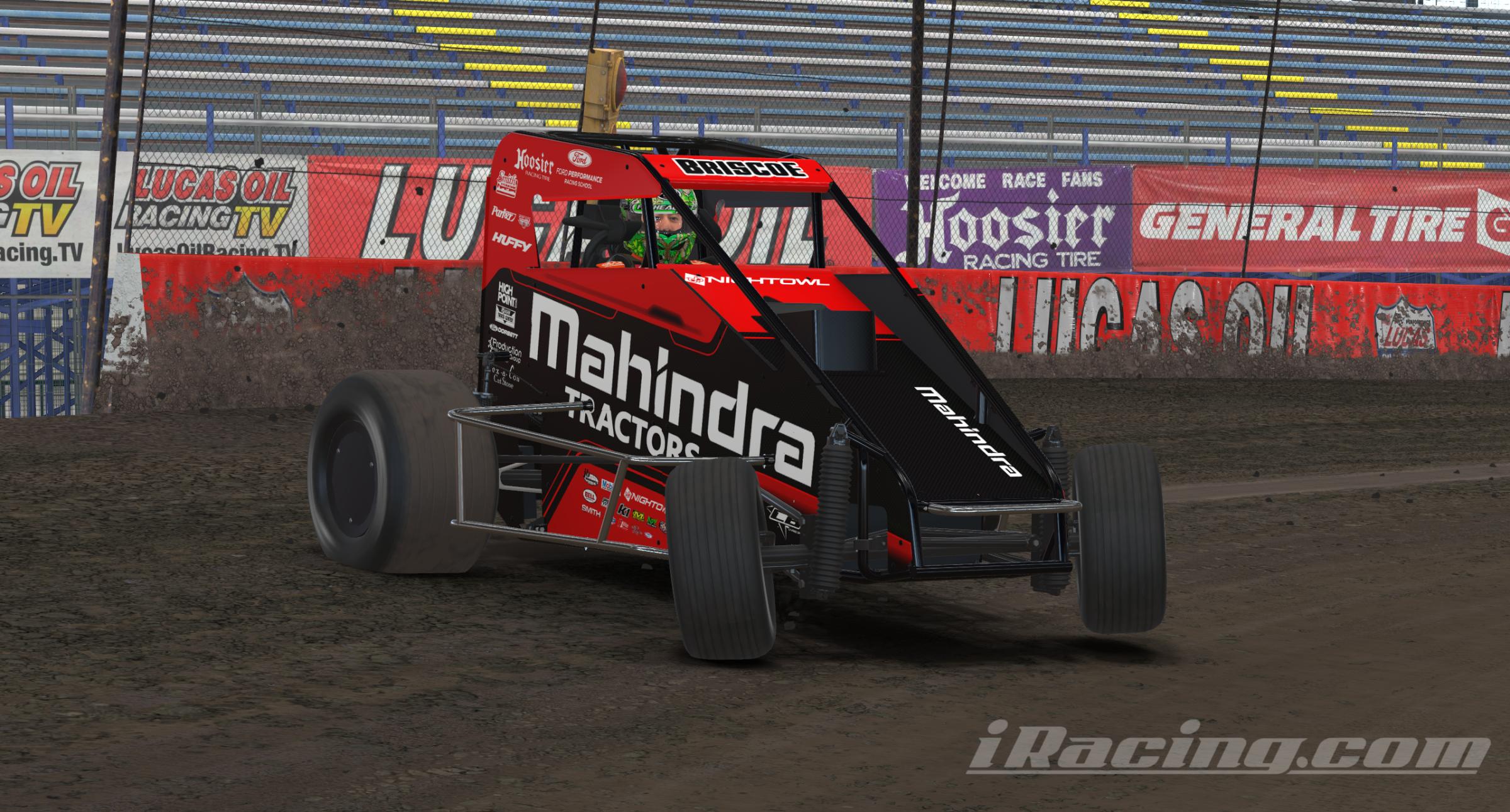 Preview of Chase Briscoe 2023 Chili Bowl Nationals NoNumber by Jake Boyer