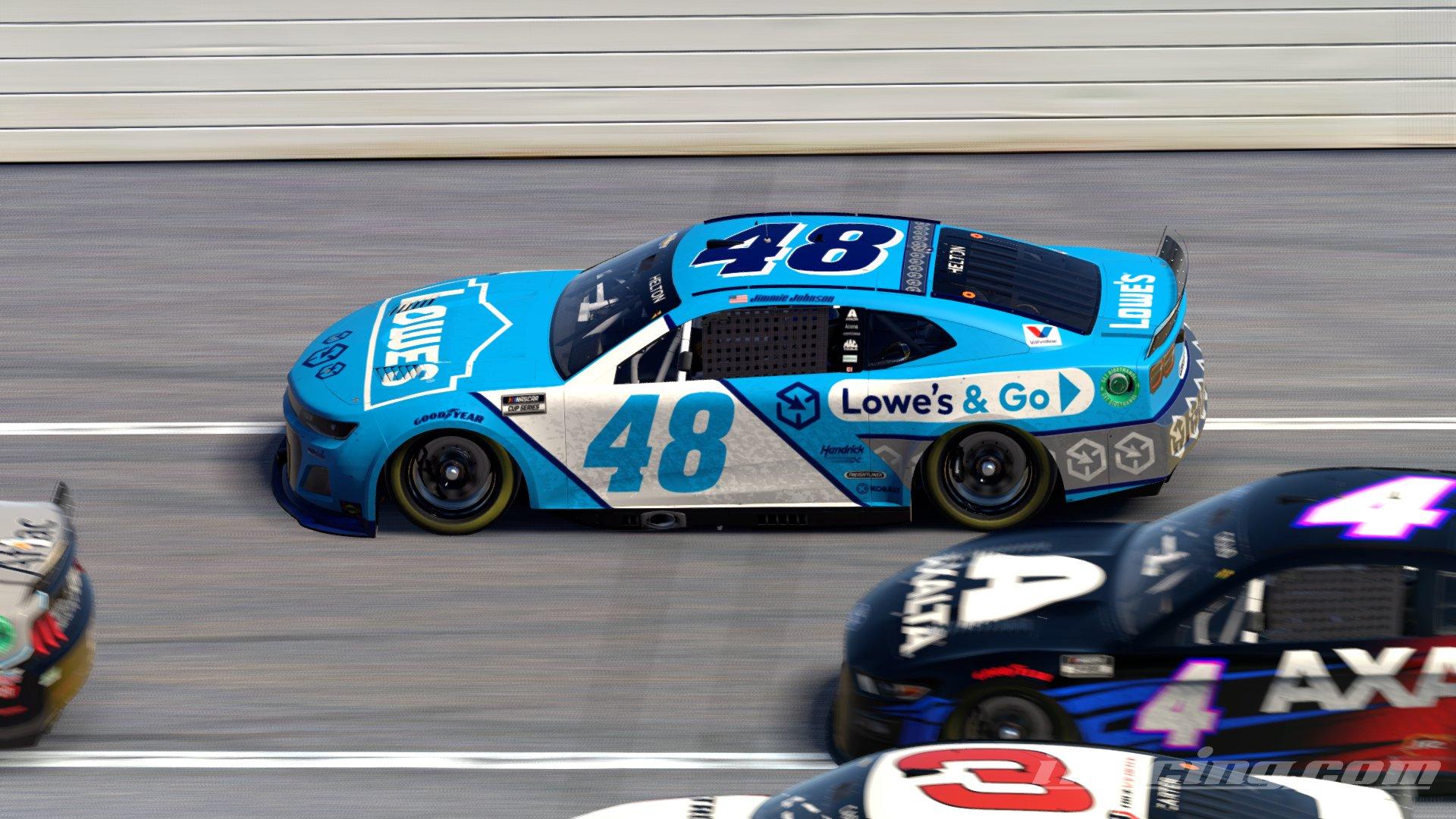 Lowes & Go Curbside Pickup 48 Jimmie Johnson Concept by Logan Helton