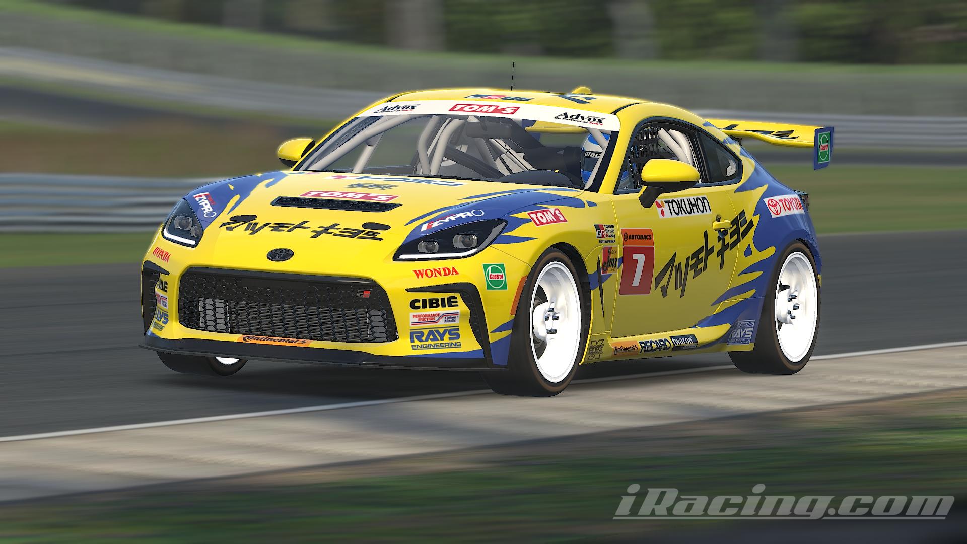 Preview of TOMS Matsukiyo Toyota GR86 by Steven Merzlak