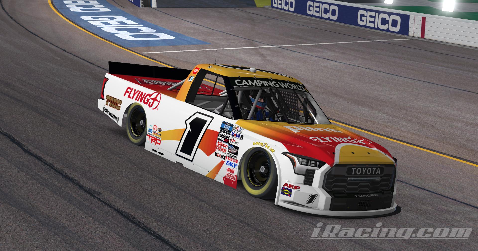 1 Sammy Smith 2023 Pilot Flying J My Rewards + Concept With Number by