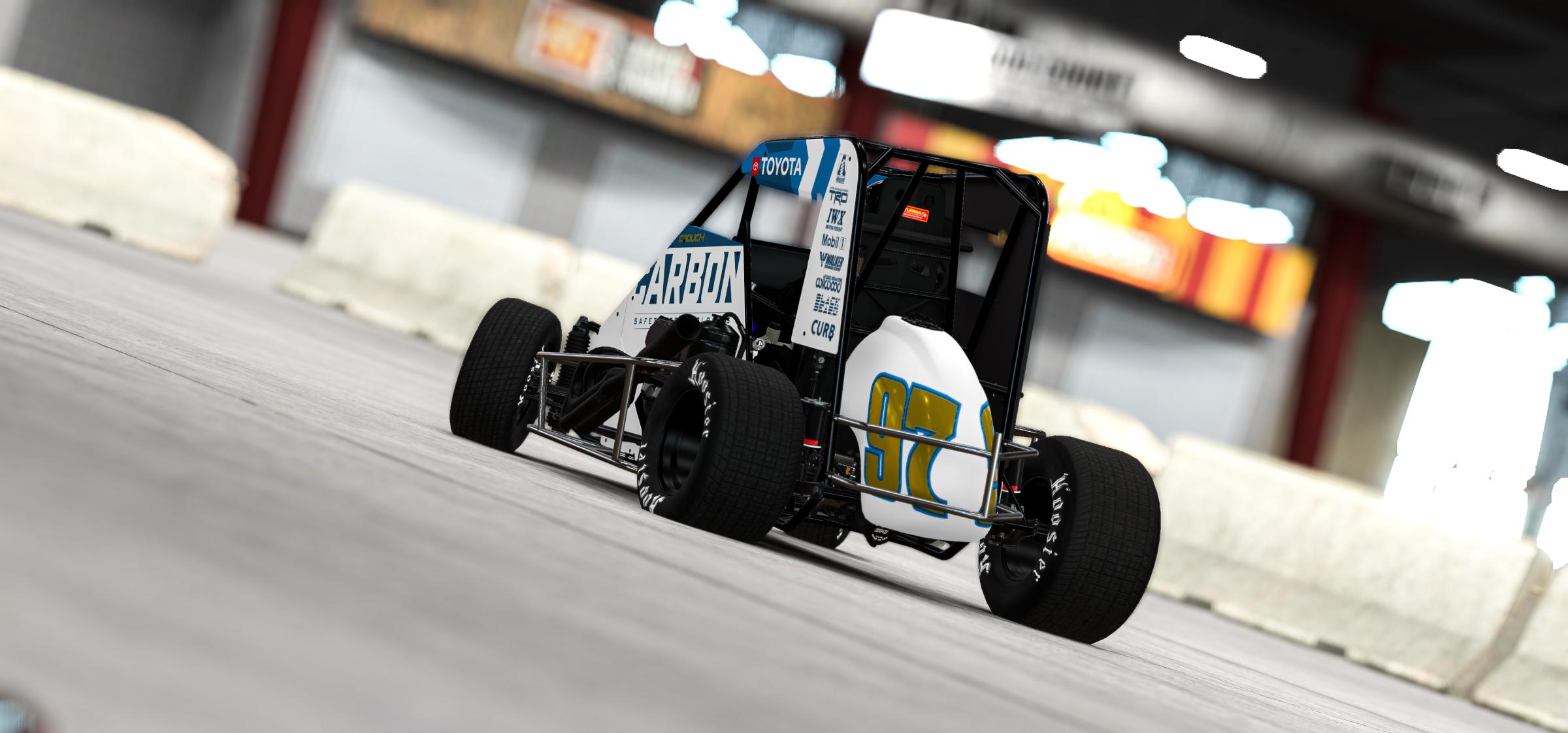 2023 Brenham Crouch Chilli Bowl Nationals Midget (Custom Numbers) by Koleton Anderson Trading