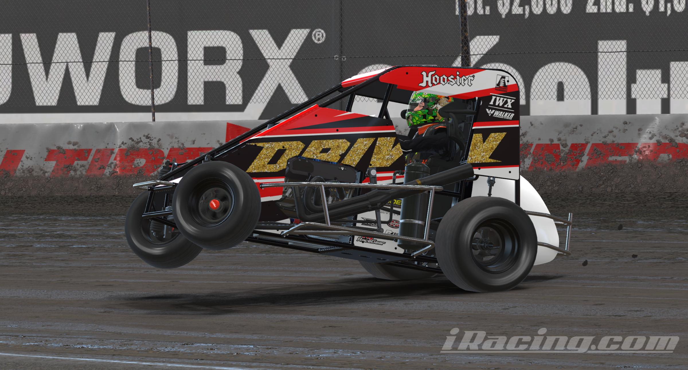 Driven D1 Chassis Concept Red by Jake Boyer Trading Paints