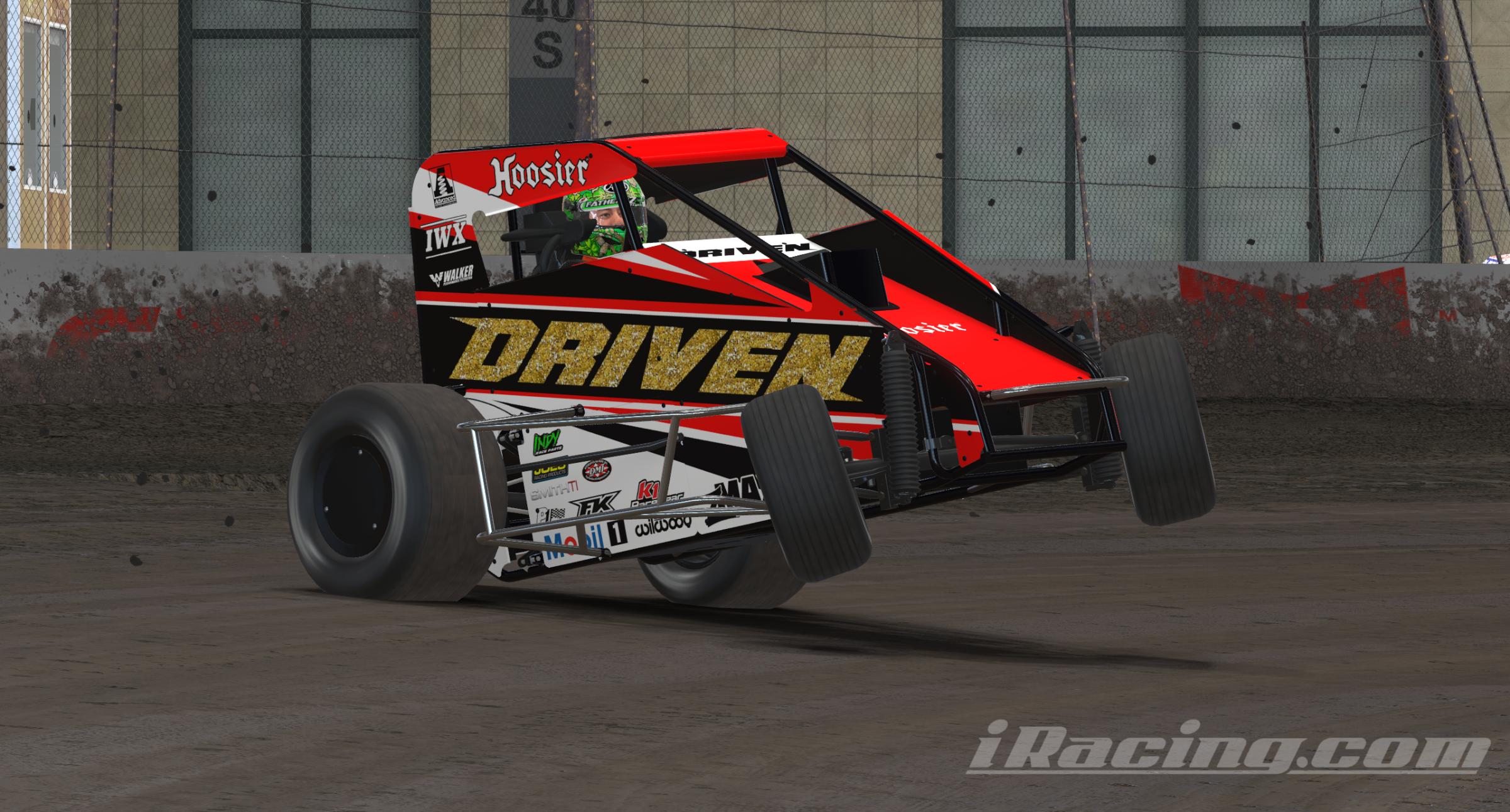 Driven D1 Chassis Concept Red by Jake Boyer Trading Paints