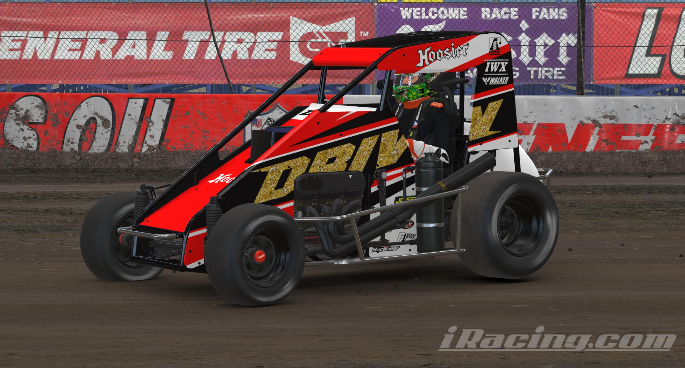 Driven D1 Chassis Concept Red by Jake Boyer Trading Paints