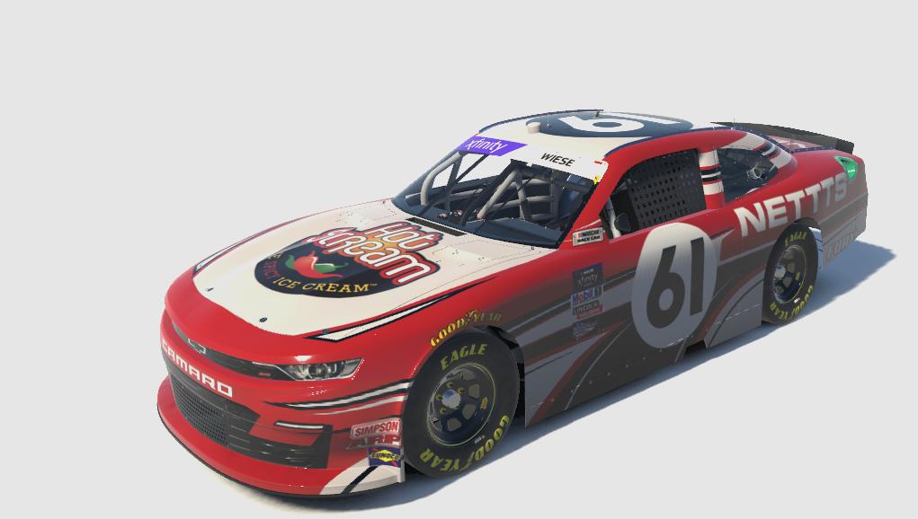 Fury Race Cars Kaz Grala Xfinity car concept by Atley Wiese Trading