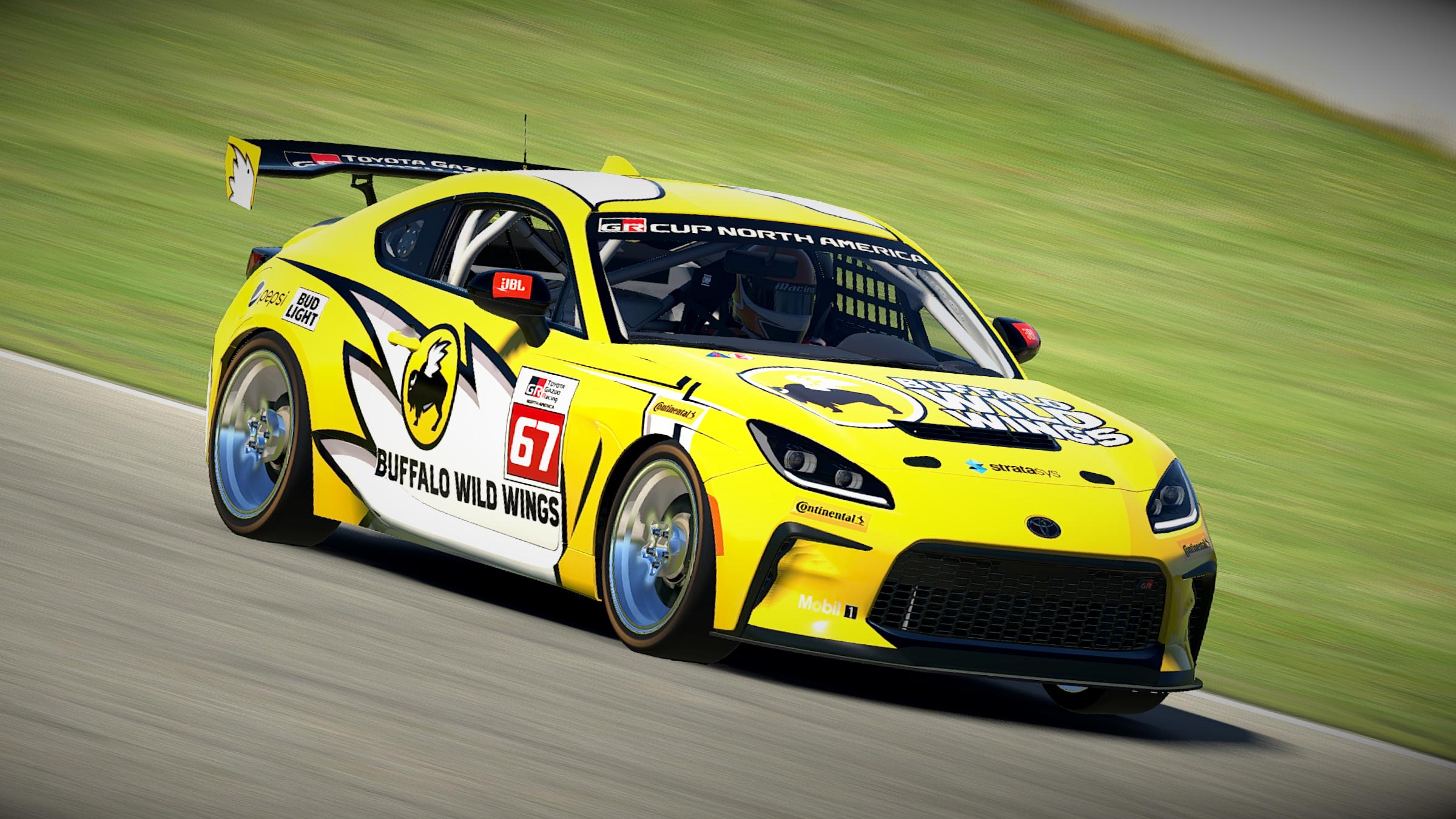 Preview of Buffalo Wild Wings Toyota GR86 by Jordan Davis-Flint