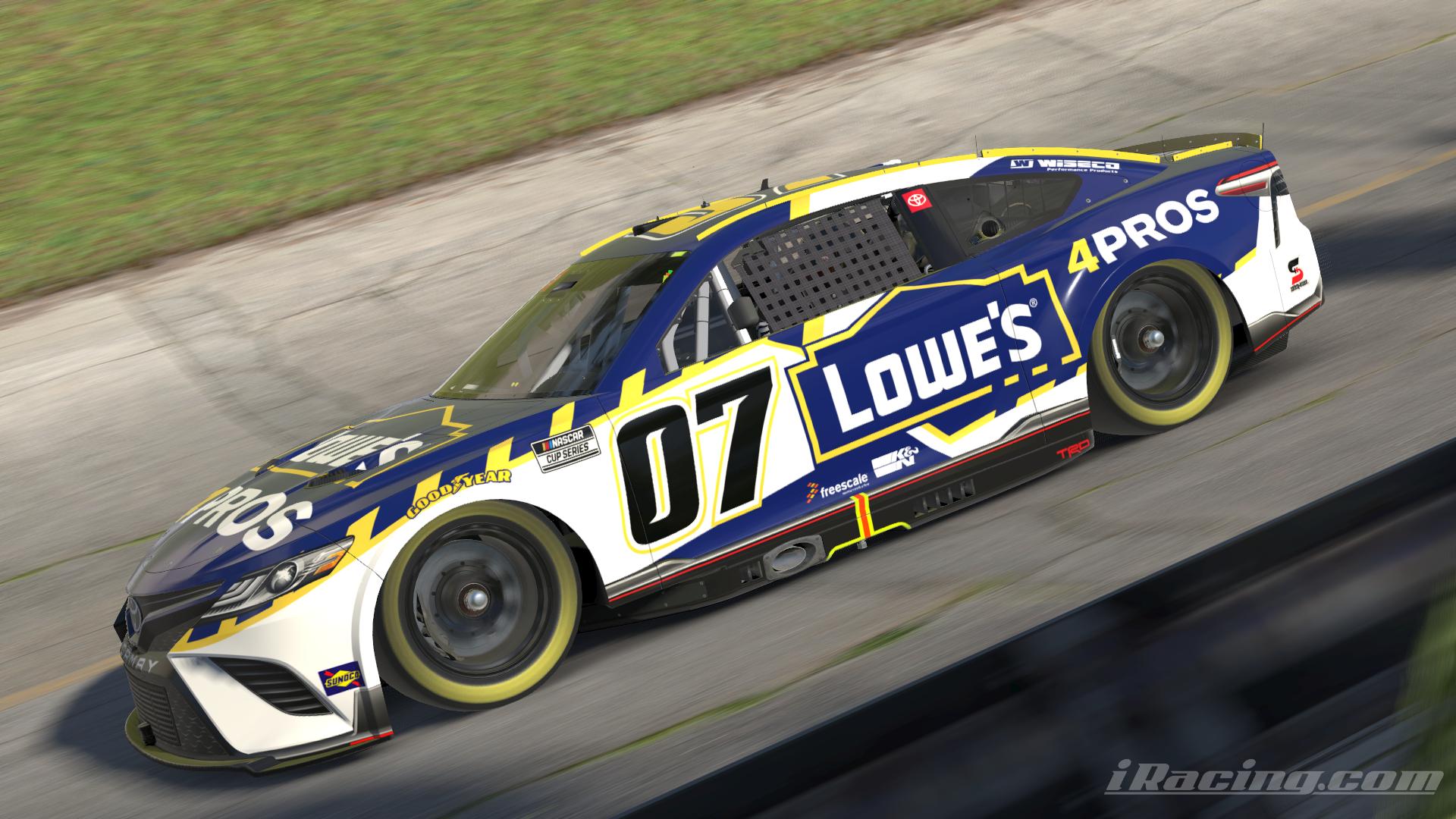 Lowes 4 Pros Next Gen Camry by Matt Muir Trading Paints