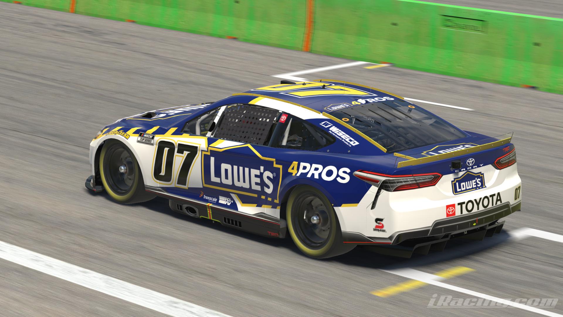 Lowes 4 Pros Next Gen Camry by Matt Muir Trading Paints