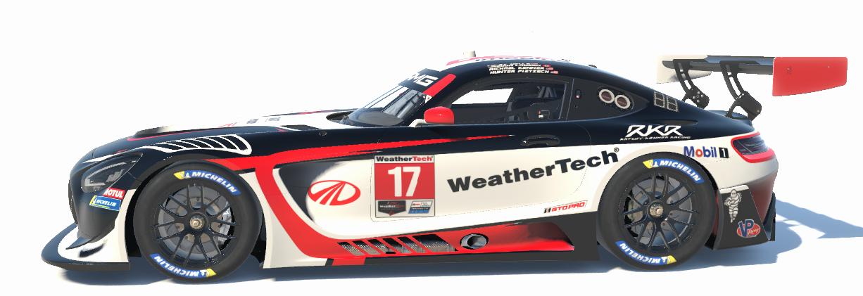 Preview of RKR Mercedes AMG Gt3 Rolex 24 Entry by Jaedon W.S Lawson