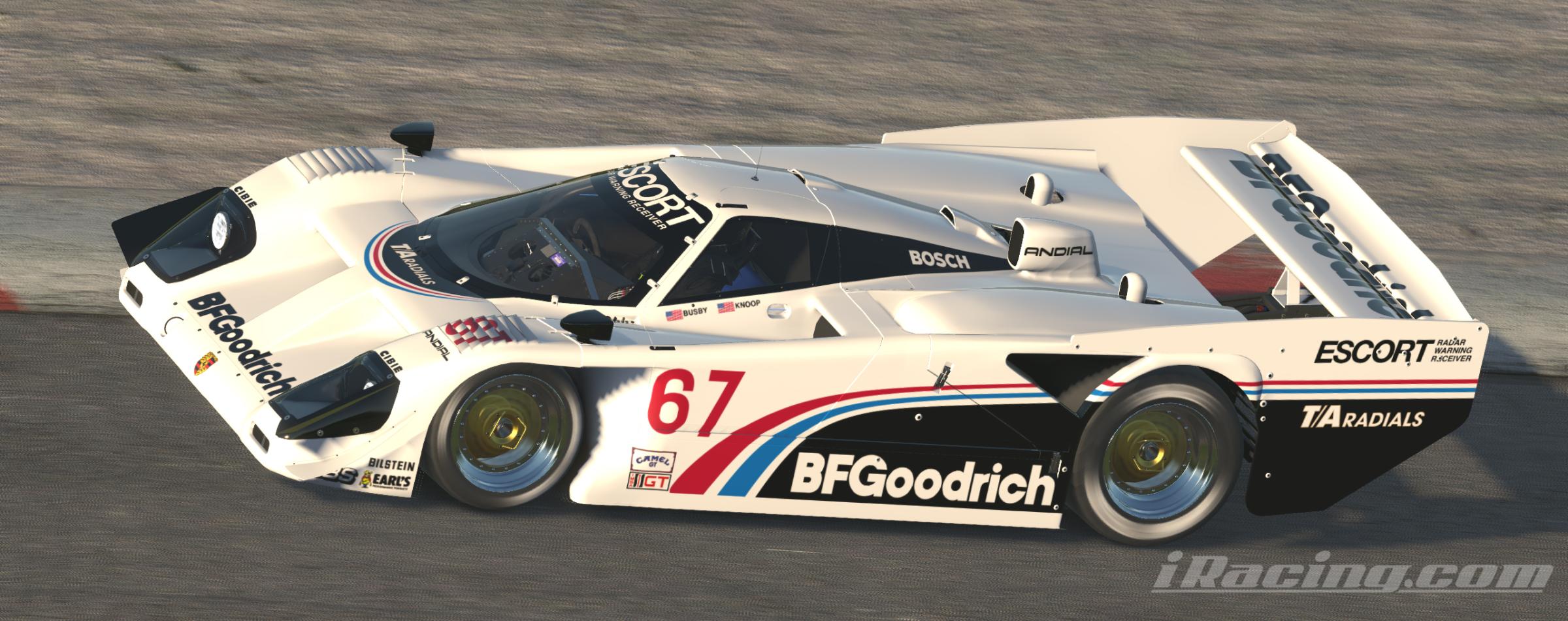 Preview of 1985 #67 Busby BFGoodrich Racing IMSA by William Goshen
