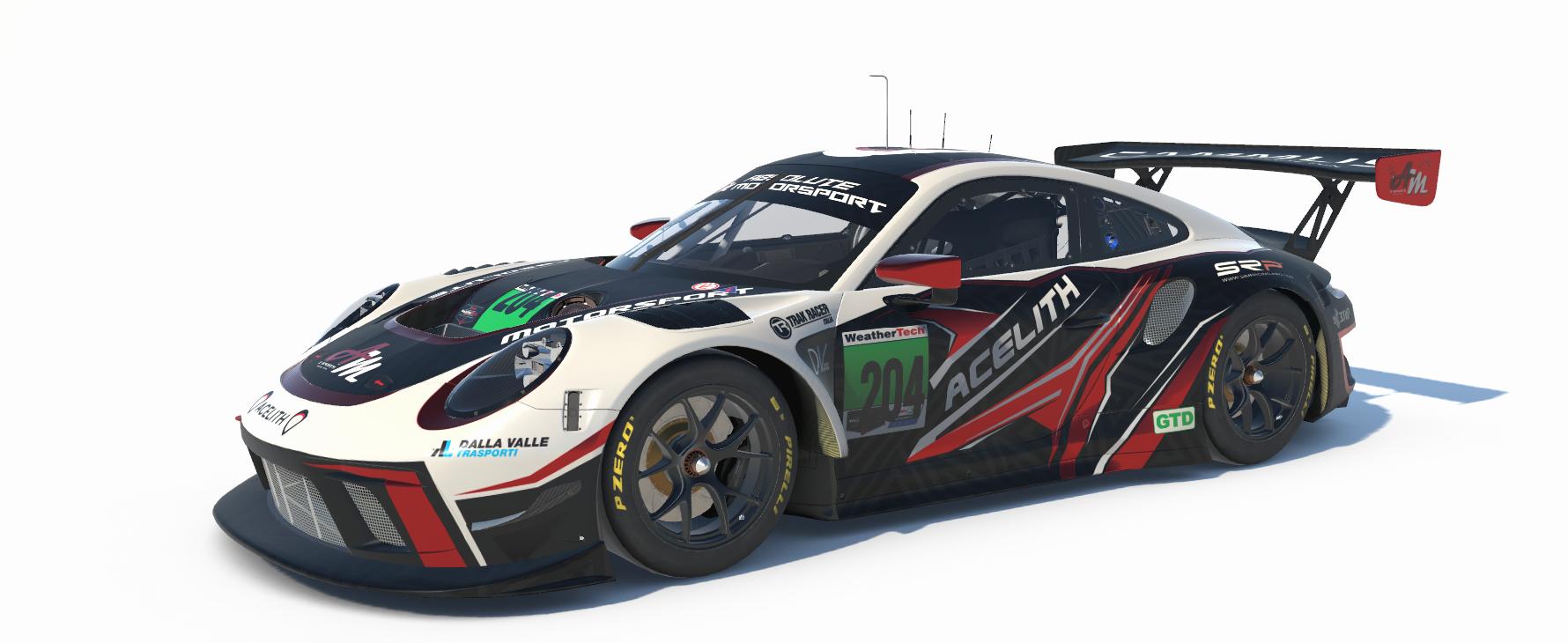 Preview of IMSA PORSCHE 911 GT3 R ABSOLUTE MOTORSPORT by Marcello. Caserta.