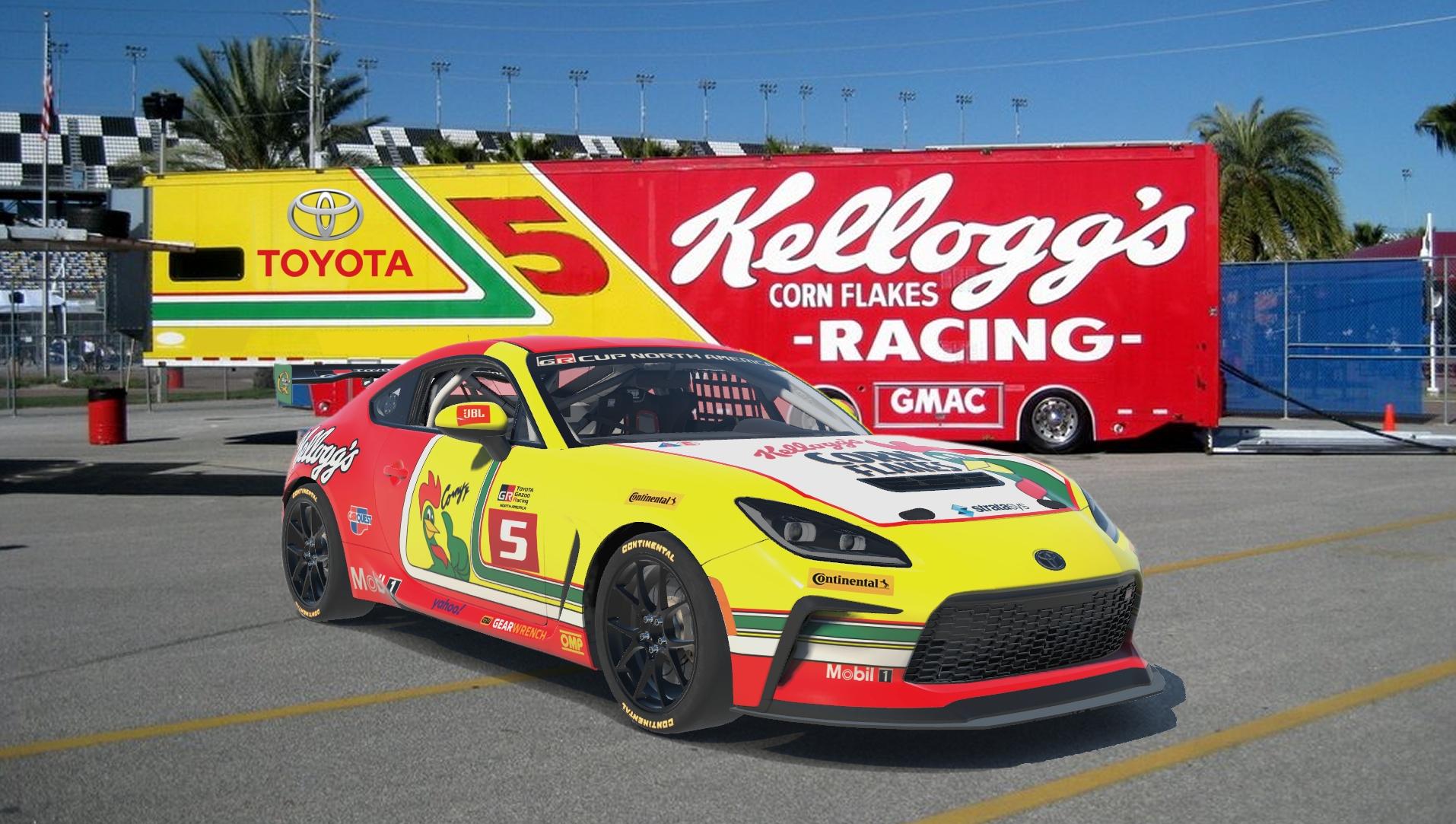 Toyota GR86 Kelloggs by Don Craig Trading Paints