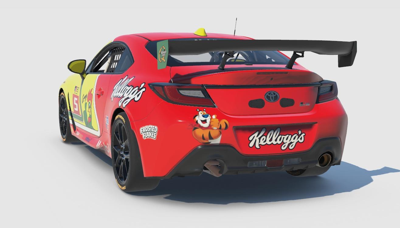Toyota GR86 Kelloggs by Don Craig Trading Paints