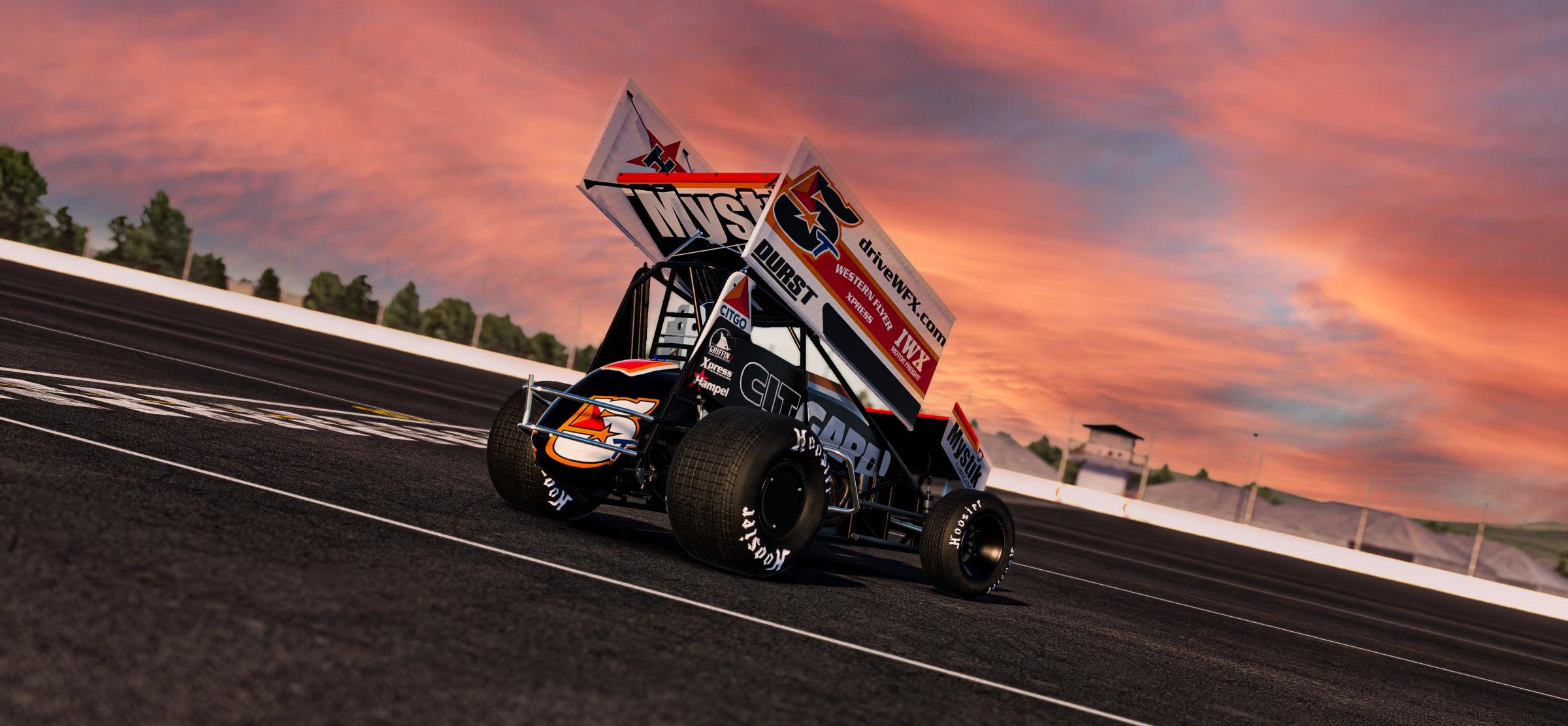 Preview of 2023 Ryan Timms DriveWTF.com Sprint Car (No Numbers) by Koleton Anderson