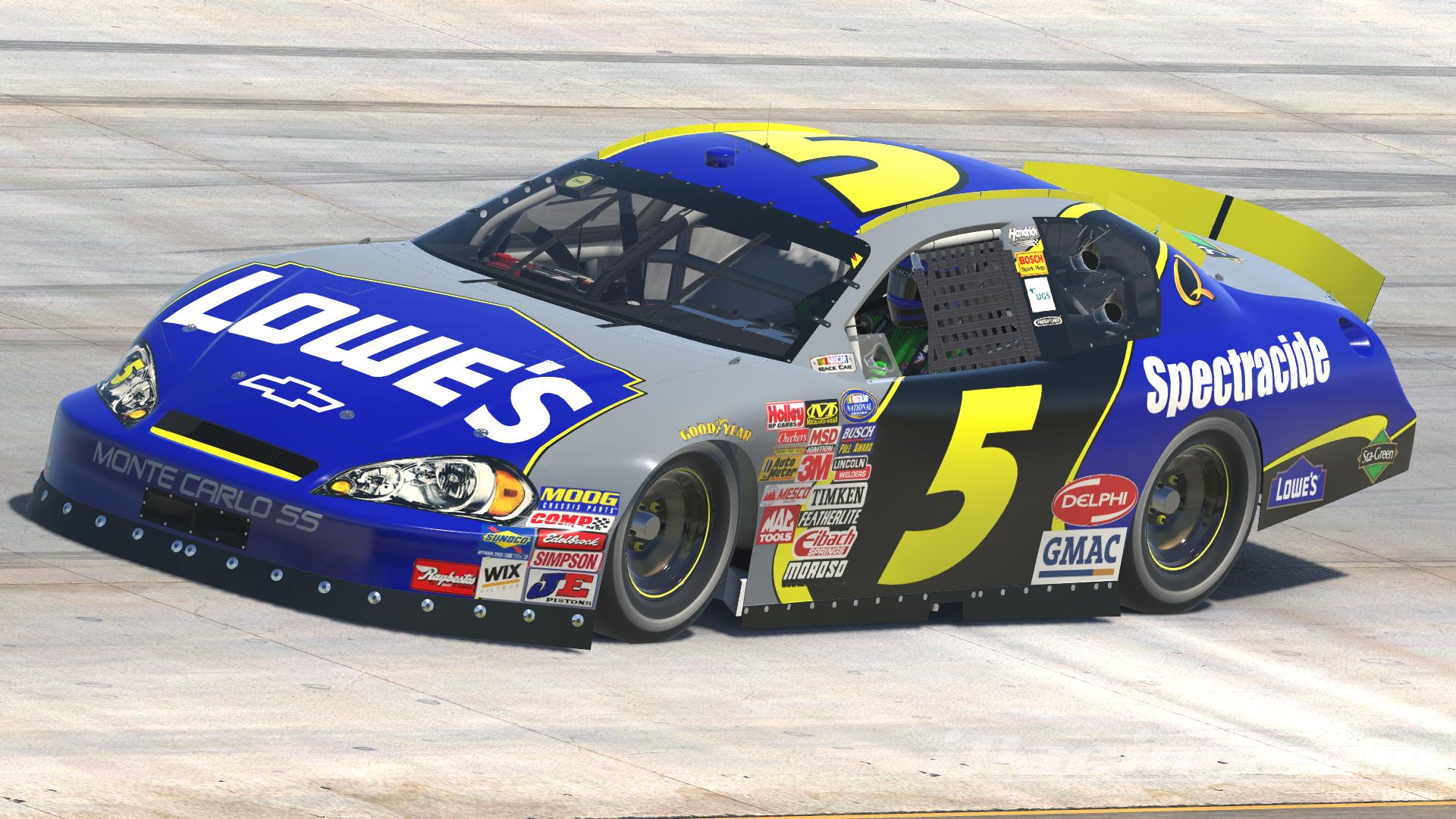 2007 Kyle Busch 5 Lowes Chevy Monte Carlo [AI] by Bryson Hixenbaugh