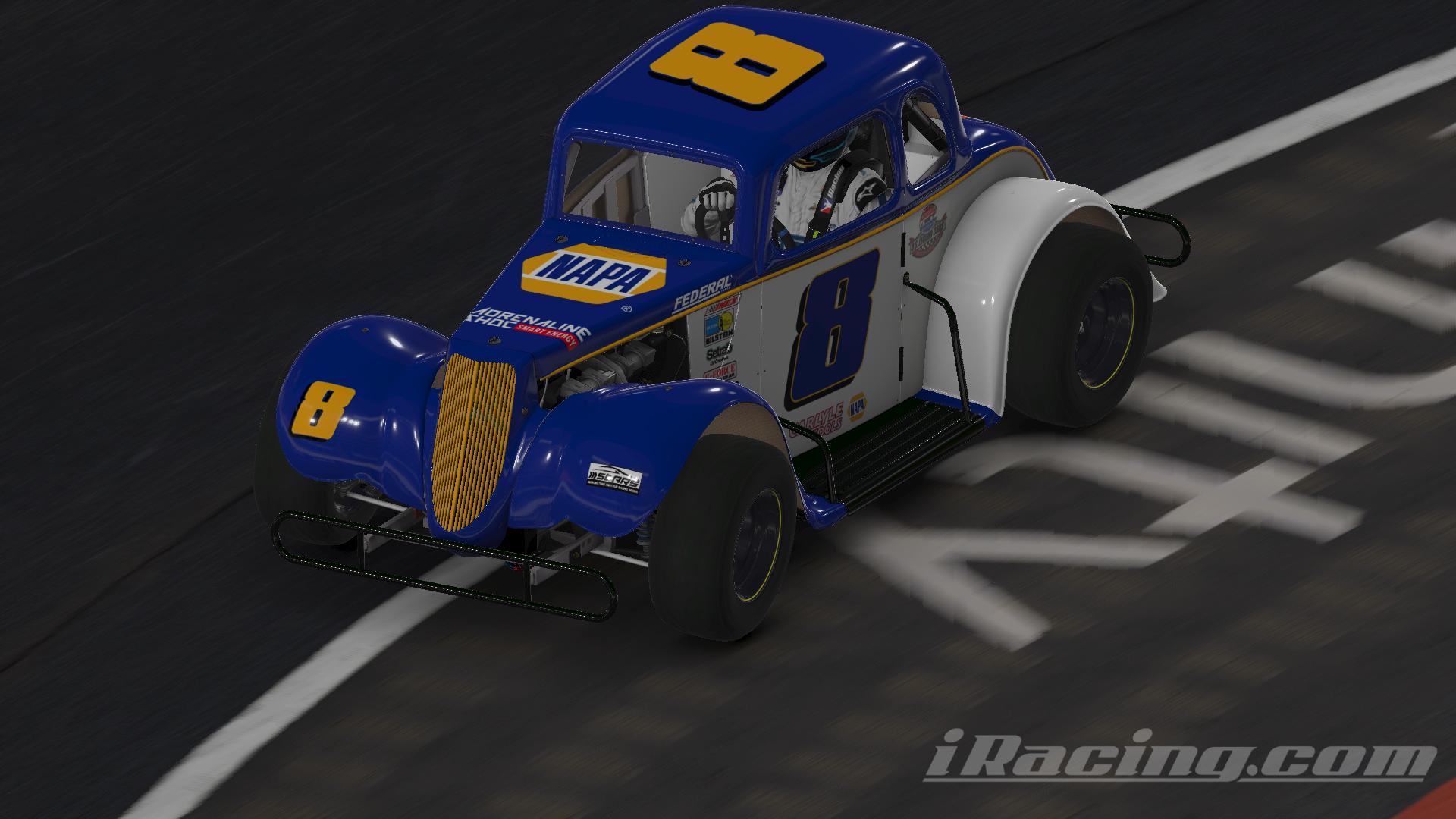 SCARS LEGEND CAR 8 James Danforth by James D. Trading Paints