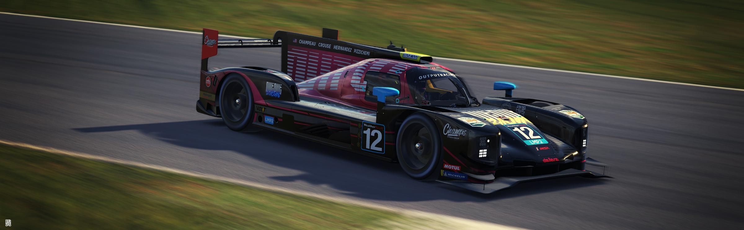 Preview of Output Racing 2023 24Hrs at Daytona LMP2 by Chris Champeau