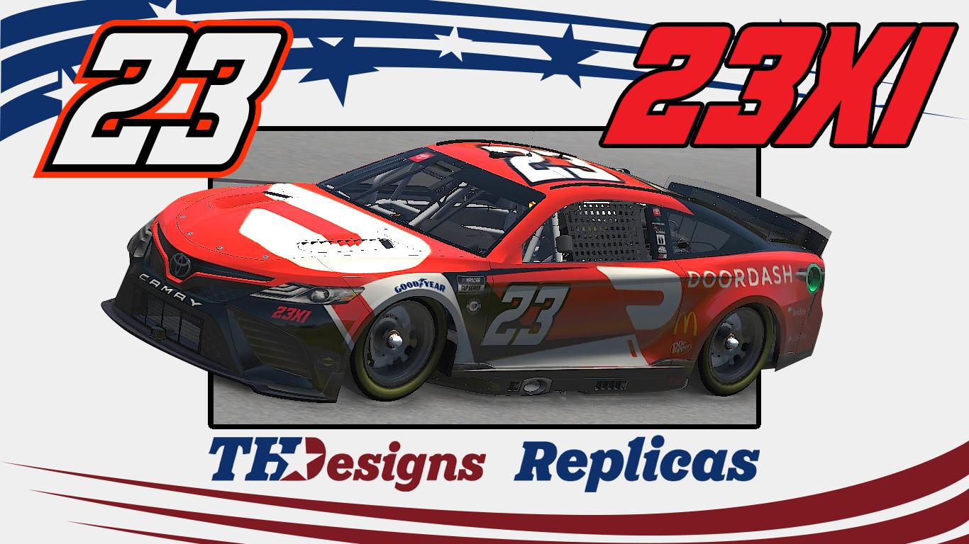 23 Bubba Wallace 23XI Racing Doordash 2023 Cup Series by