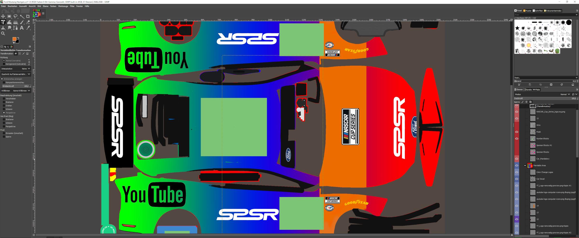SPSR Ford Mustang Nextgen by Simon Stottok Trading Paints