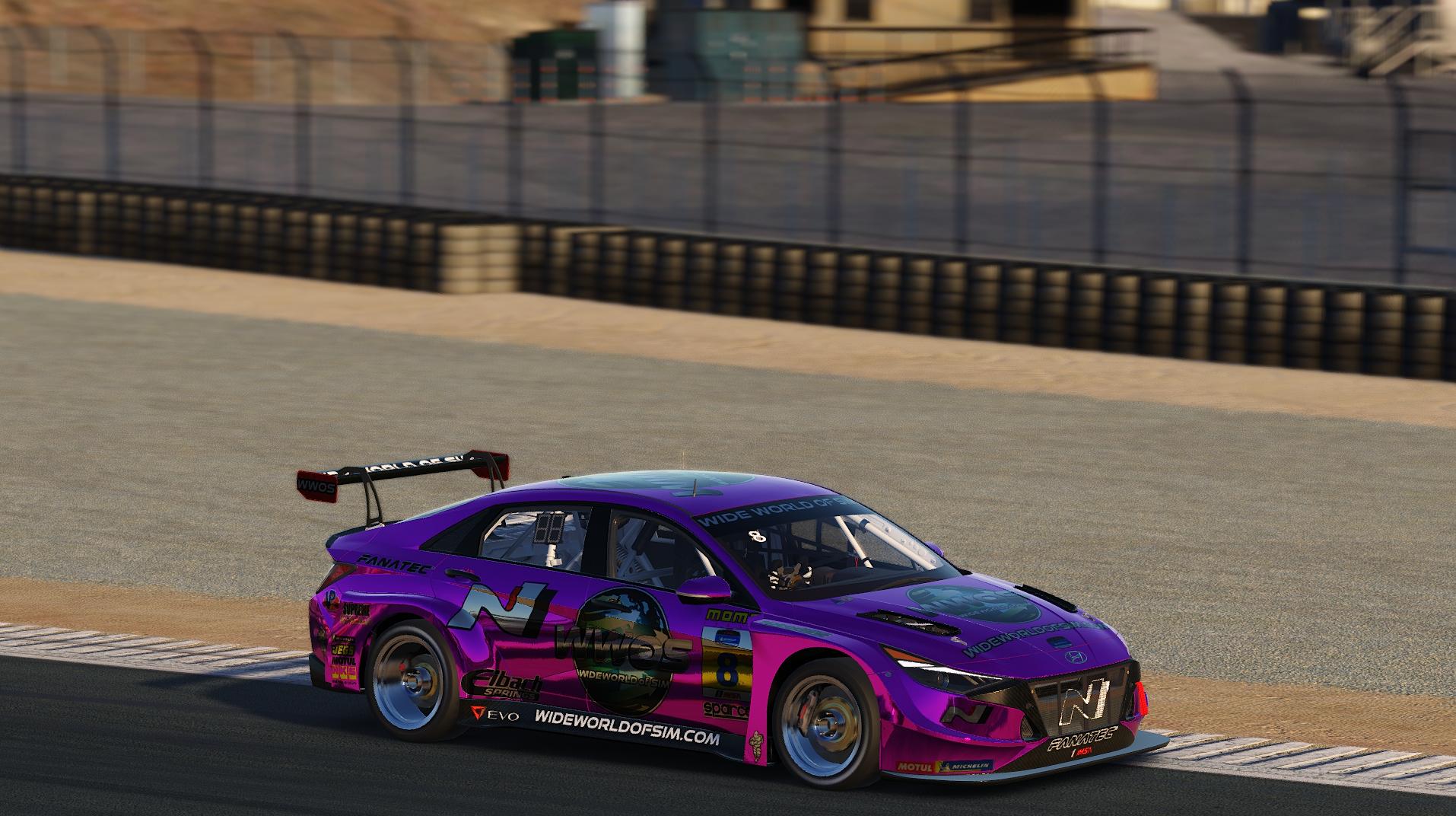 Hyundai Elantra N TC PINK by Scotty P. Trading Paints