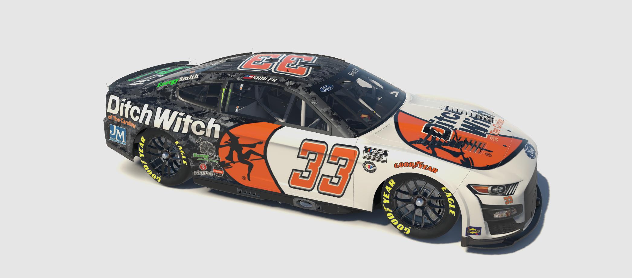 Ditch Witch Daytona 500 (personal ride) by Patrick Shafer Trading Paints