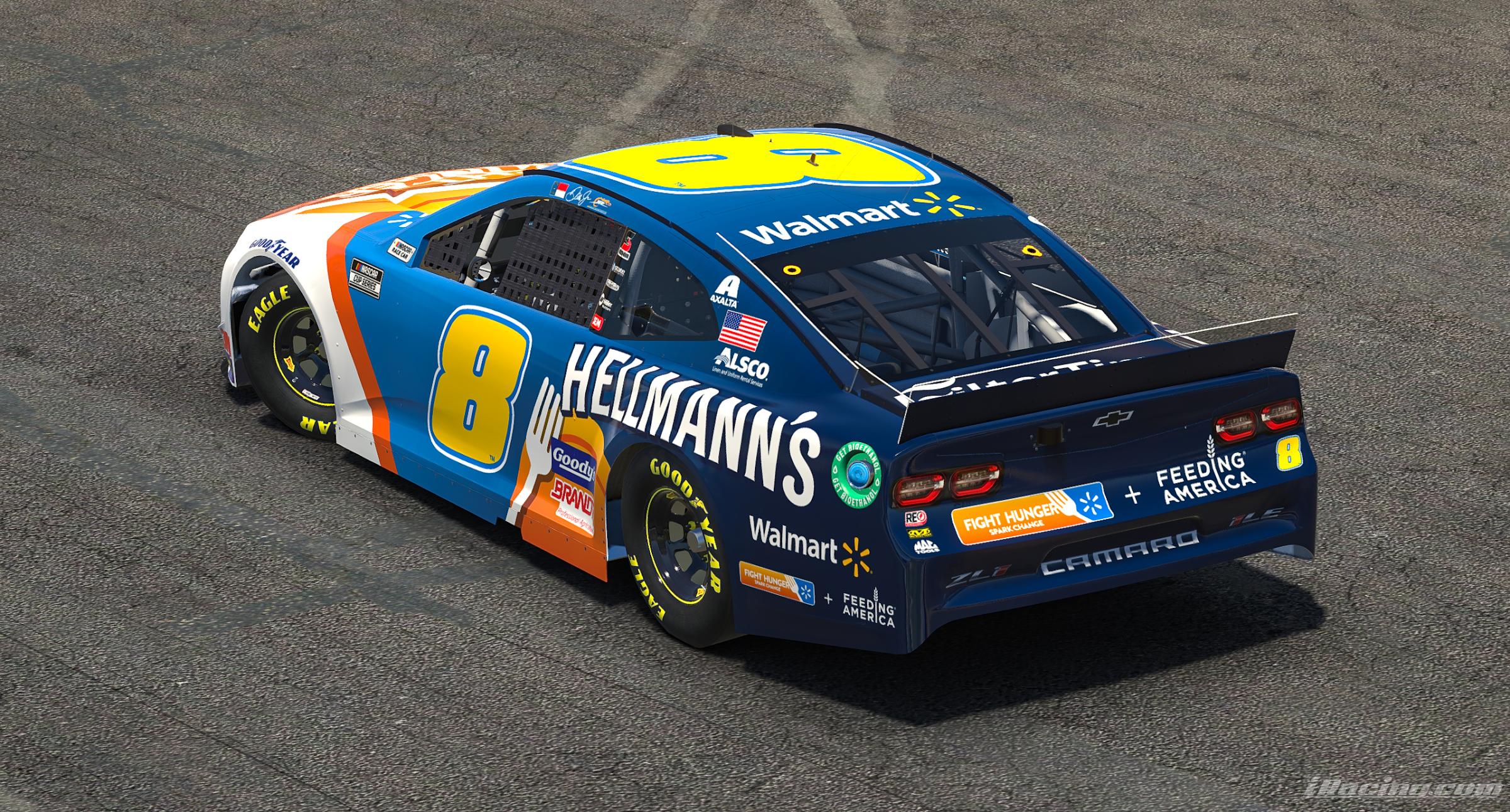 Preview of 2020 Dale Earnhardt Jr Fight Hunger Spark Change Camaro by Ryan A Williams