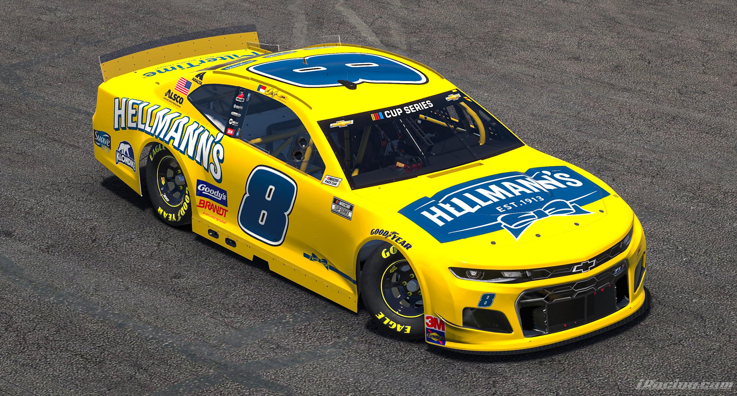 Preview of 2020 Dale Earnhardt Jr Hellmanns Camaro by Ryan A Williams