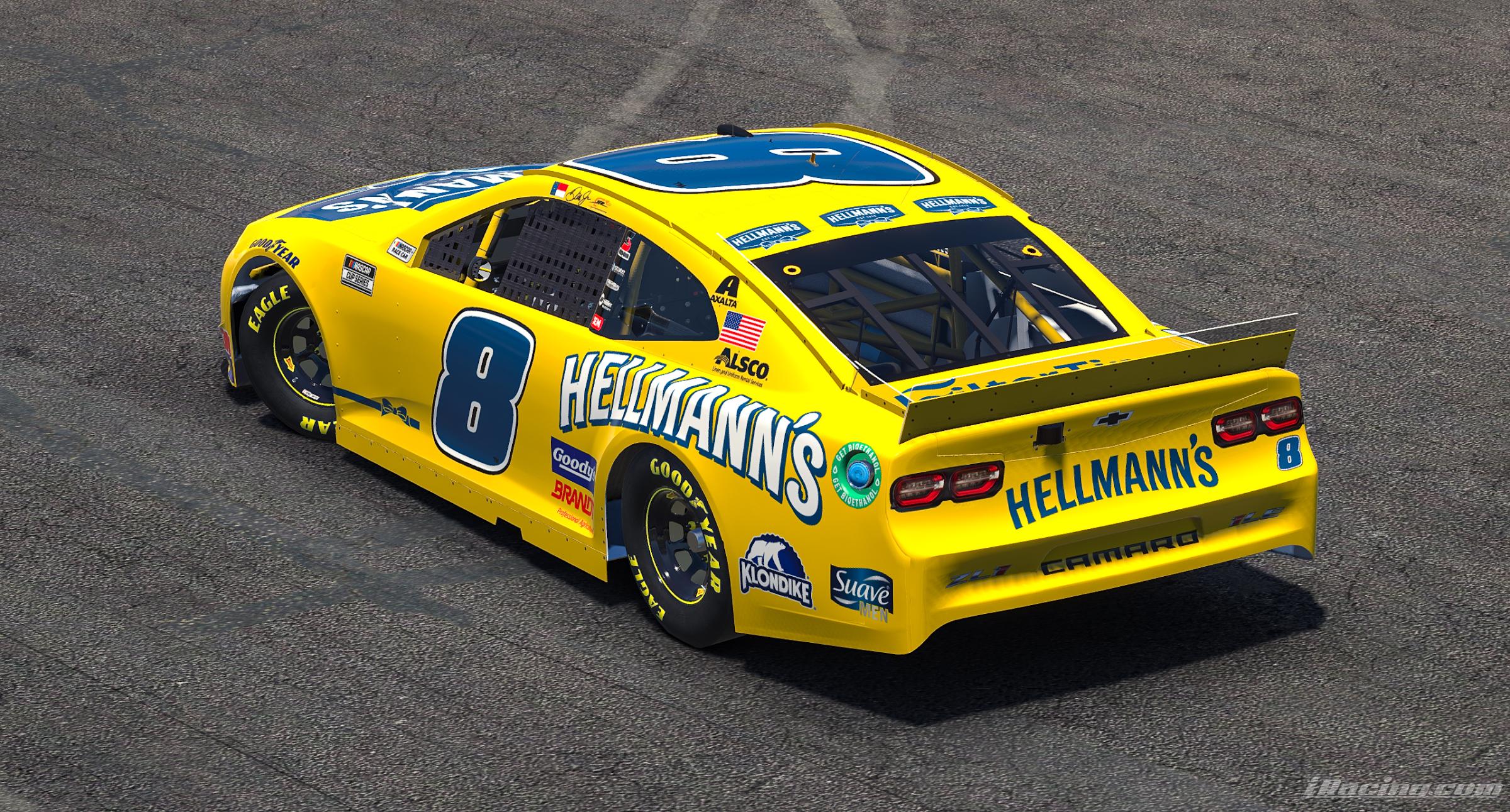 Preview of 2020 Dale Earnhardt Jr Hellmanns Camaro by Ryan A Williams