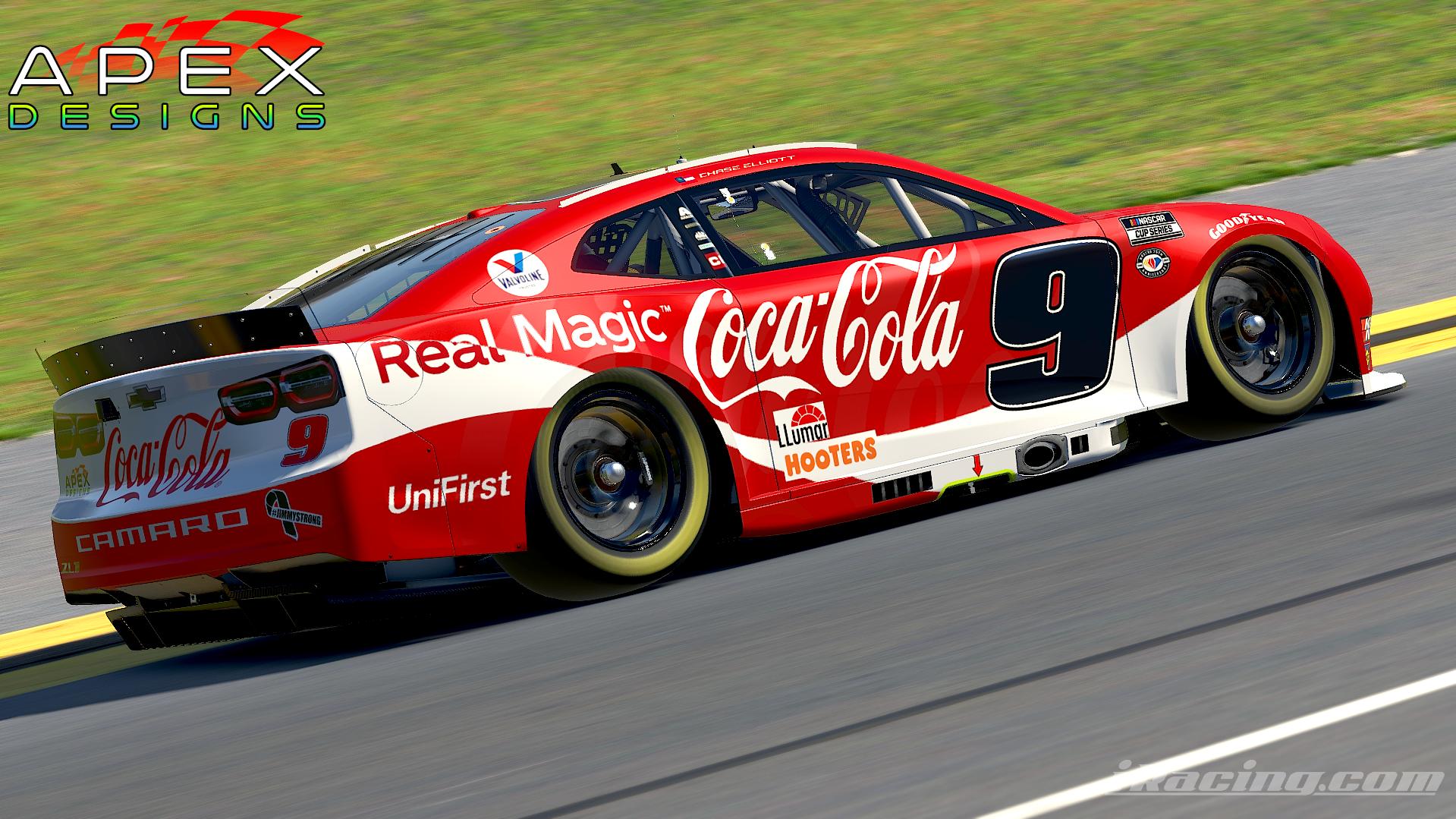 Chase Elliott Coca Cola 2023 Concept No Numbers by Kevin Steele Trading Paints Chase Elliott Coca Cola 2023 Concept No Numbers by Kevin Steele Trading Paints