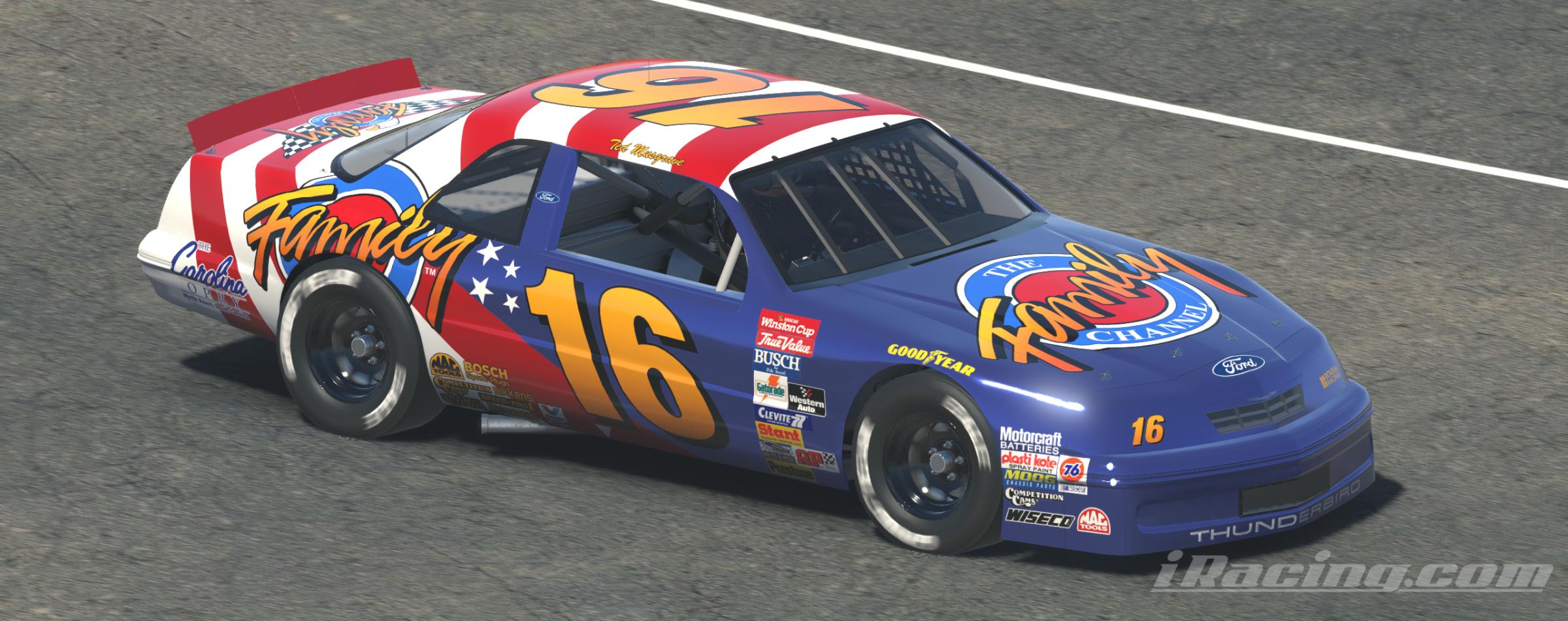 1994 16 Ted Musgrave Family Channel Ford Winston Cup by William