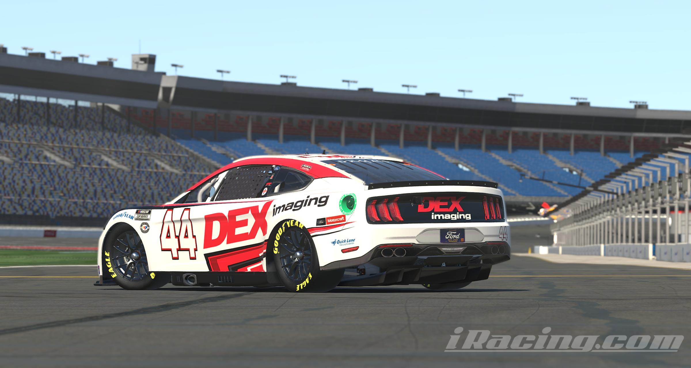 Harrison Burton DEX Imaging 2023 Sim Stamp by Chad Douglass Trading Paints