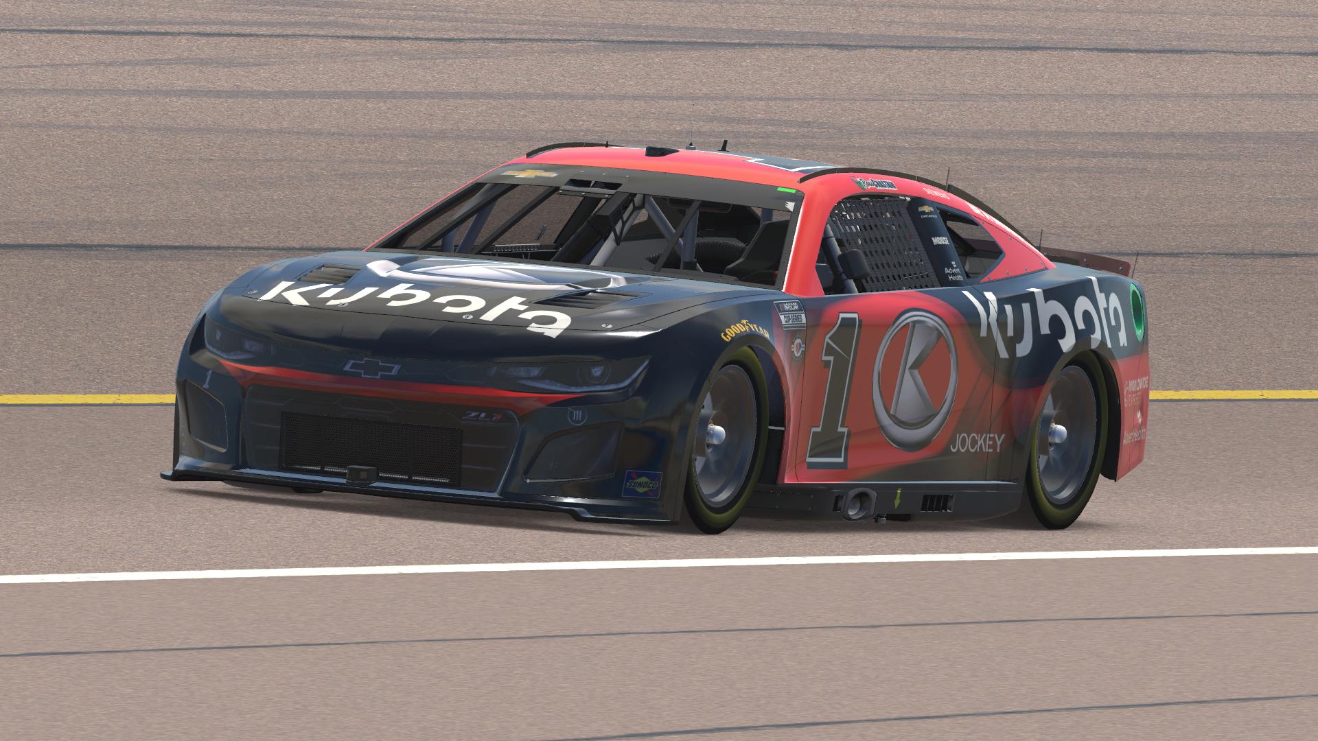 Ross Chastain 2023 Kubota Paint Scheme by Matthew L Morton Trading Paints