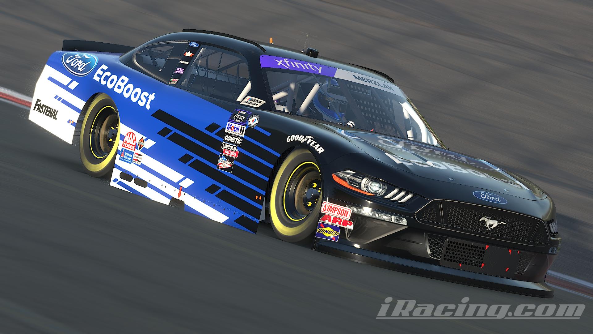 Preview of Ford EcoBoost NASCAR Xfinity Mustang by Steven Merzlak