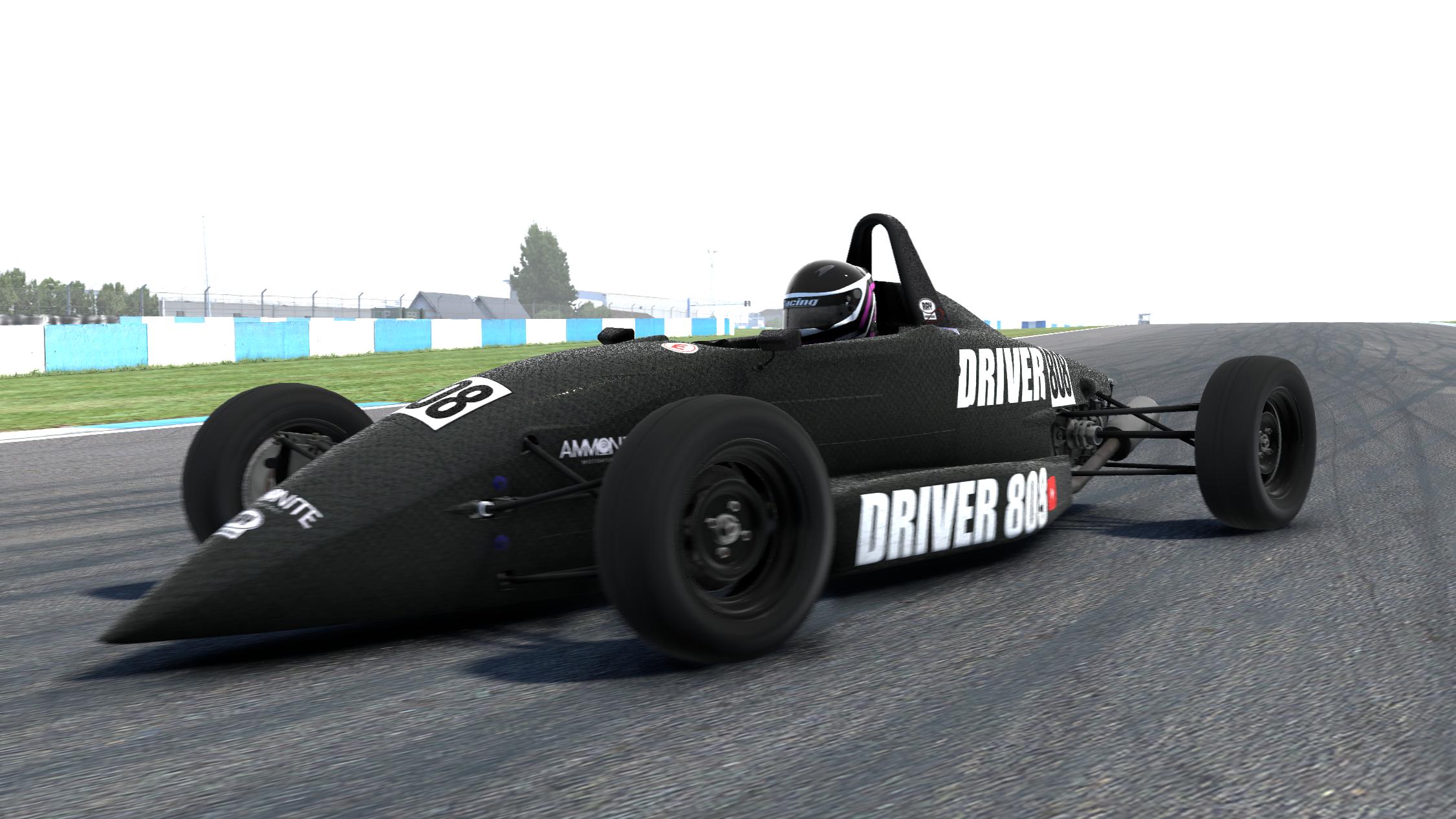 Black carbon fiber DRIVER 808 by Daniel J Byrne Trading Paints