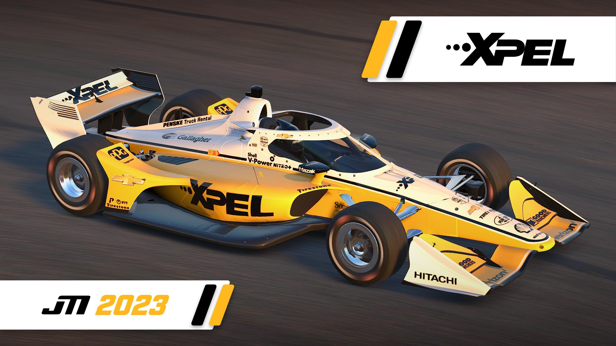 Preview of 2023 Scott McLaughlin XPEL Dallara IR18 by Jeff McKeand