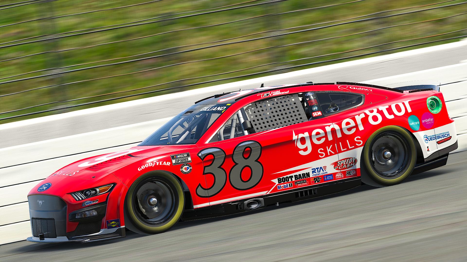 2023 Todd Gilliland Gener8tor Skills Accelerator Ford Mustang by David