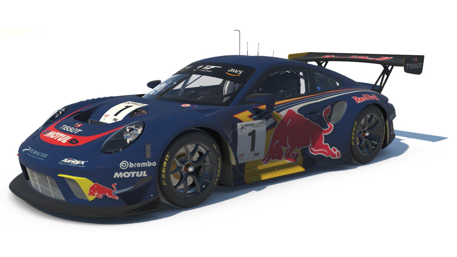 Preview of Red Bull Porsche 911 GT3R by Stephane Parent