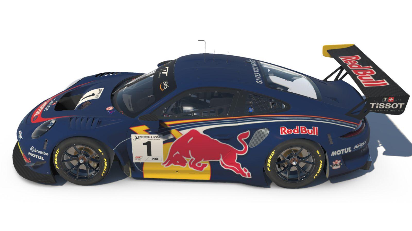 Preview of Red Bull Porsche 911 GT3R by Stephane Parent