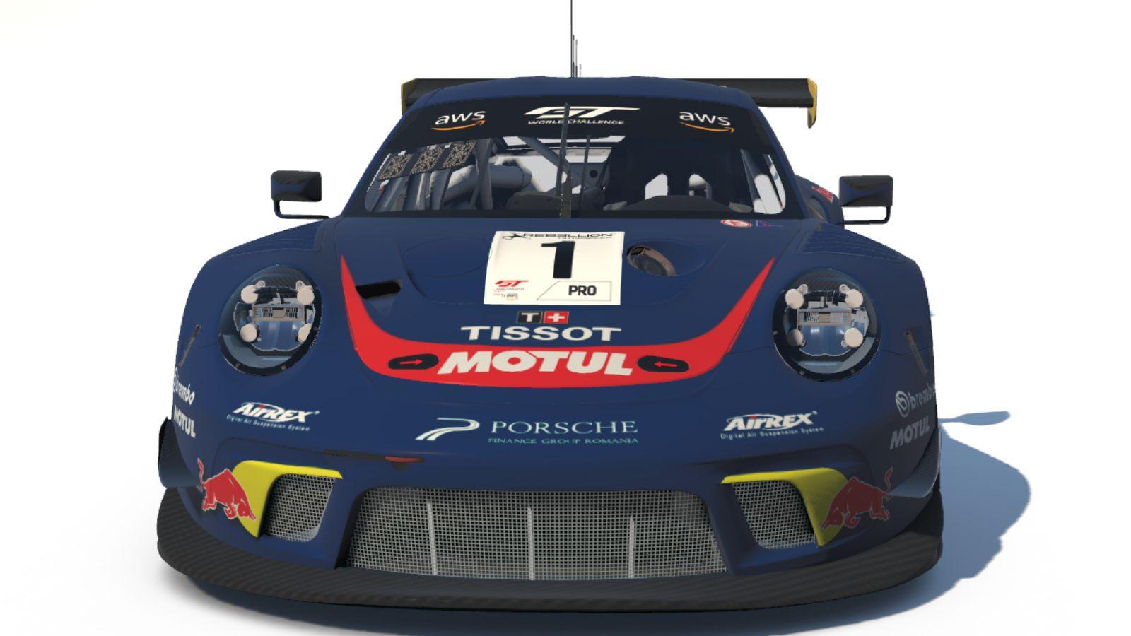 Preview of Red Bull Porsche 911 GT3R by Stephane Parent