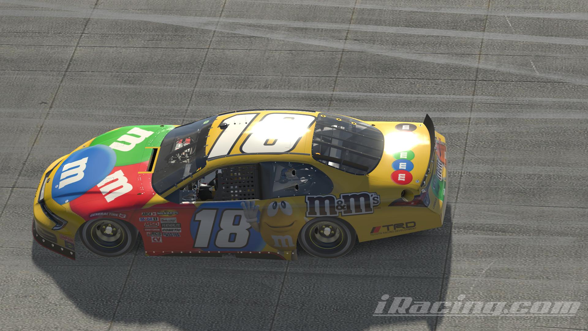 kyle busch arca car concept M&ms by Terri R. Trading Paints