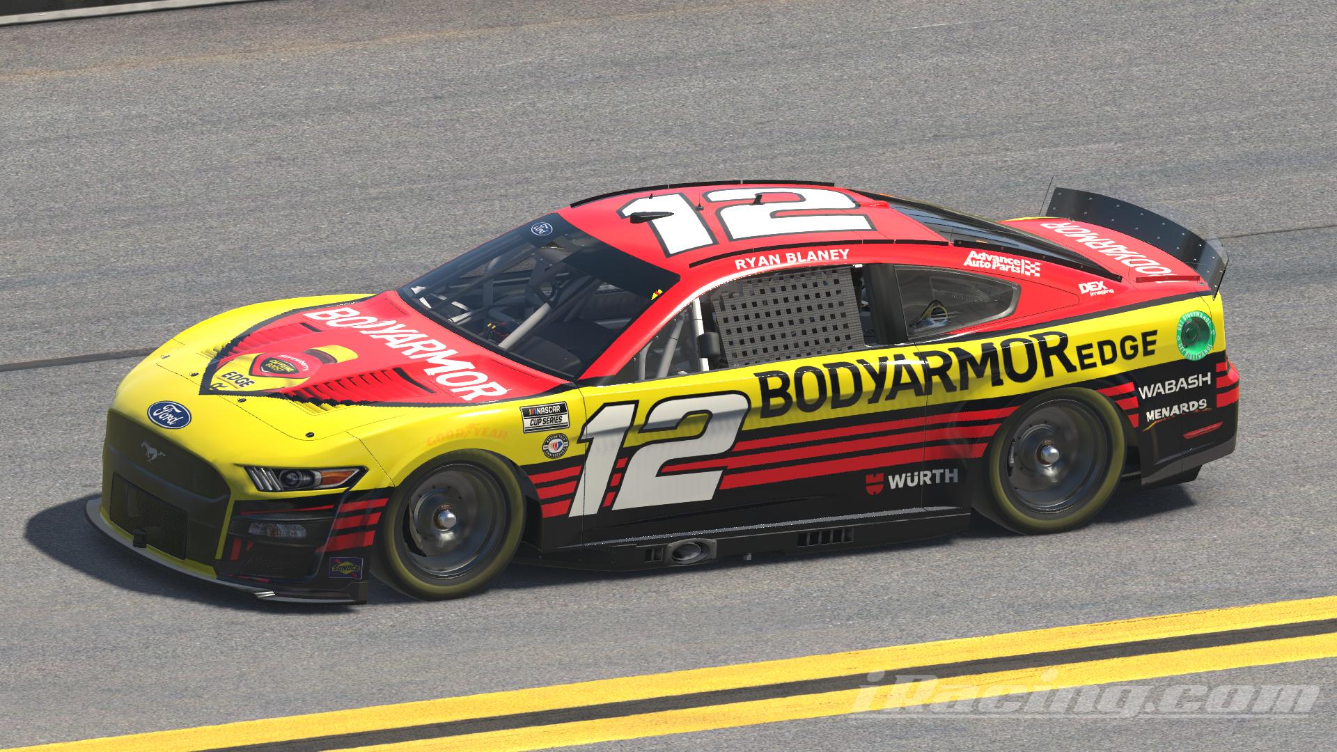 12 Ryan Blaney Body Armor Edge (concept) by Ryan Bogie Trading Paints