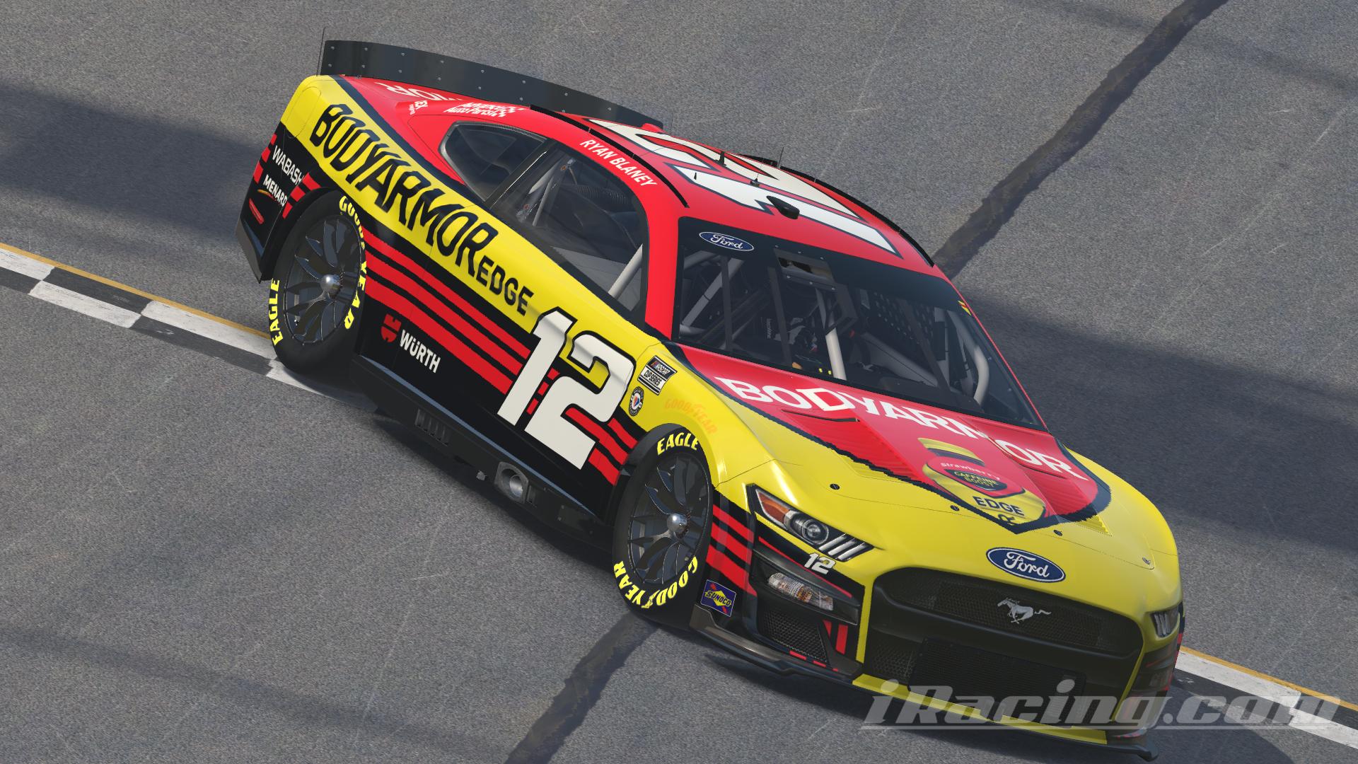 12 Ryan Blaney Body Armor Edge (concept) by Ryan Bogie Trading Paints