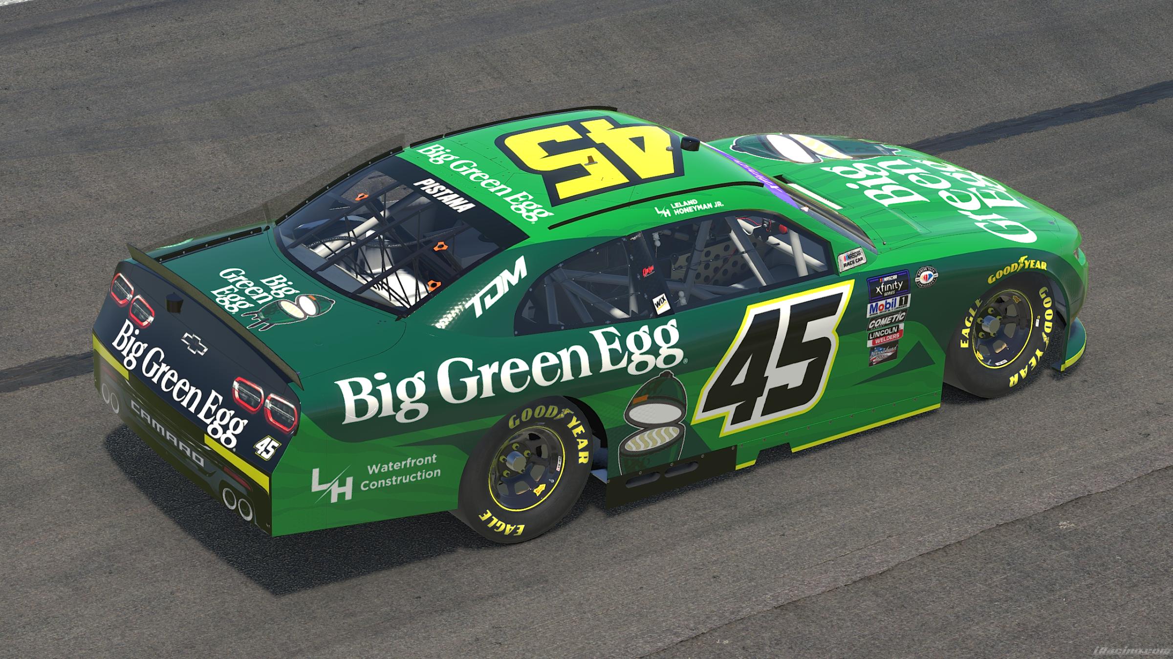 Preview of 2023 Leland Honeyman Jr. #45 Big Green Egg by Ryan Pistana