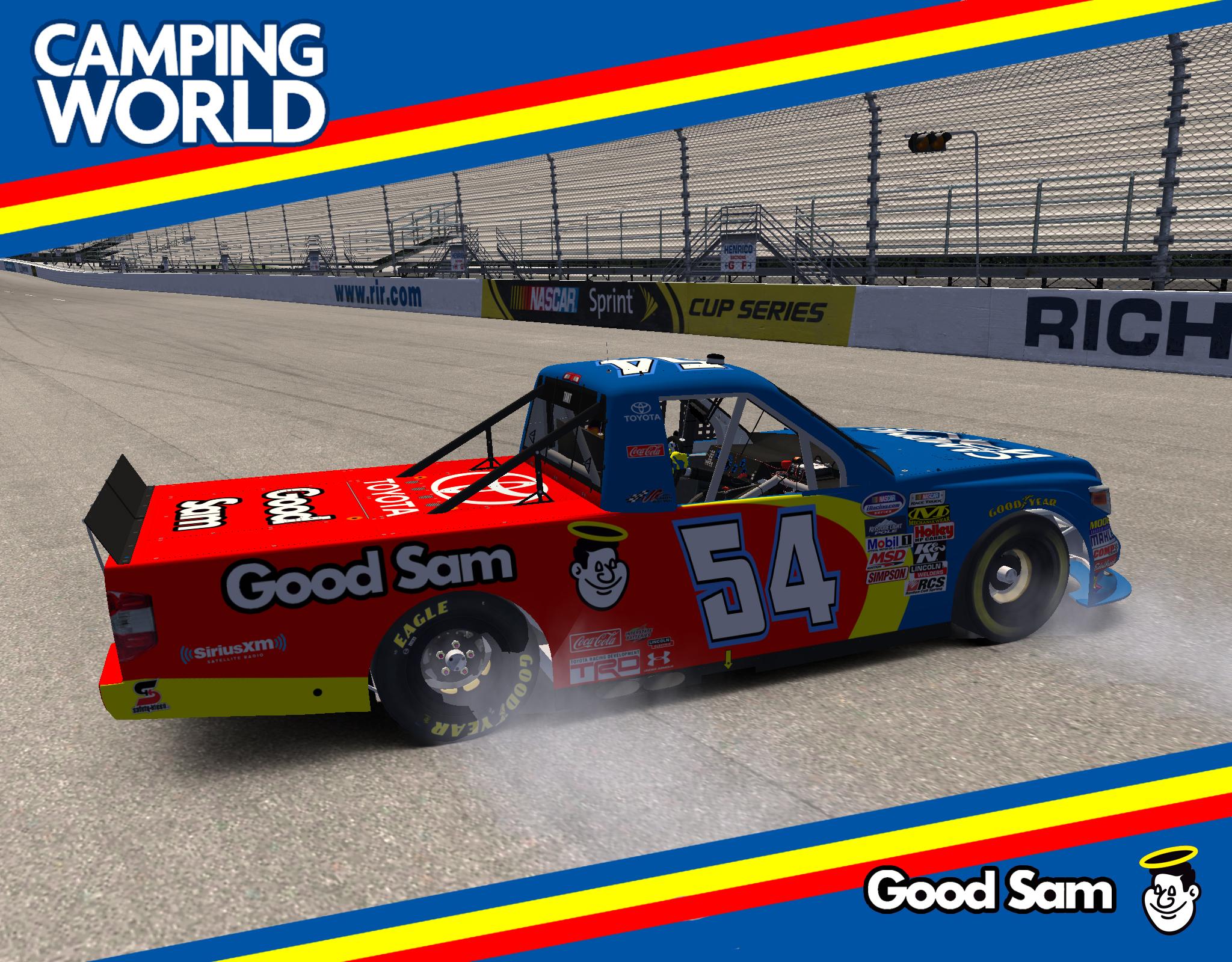 Camping World Good Sam by Andrew Tant Trading Paints