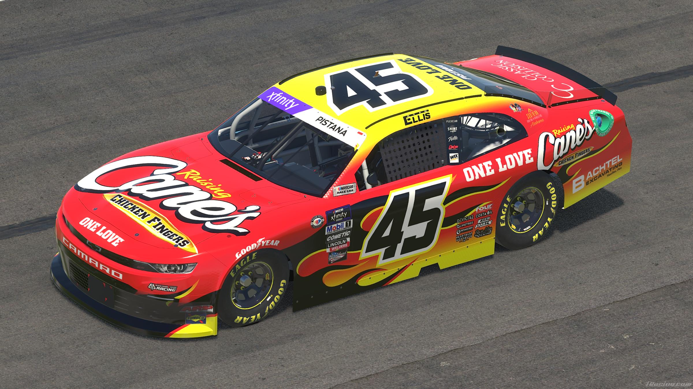 2023 Ryan Ellis 45 Raising Canes by Ryan Pistana Trading Paints