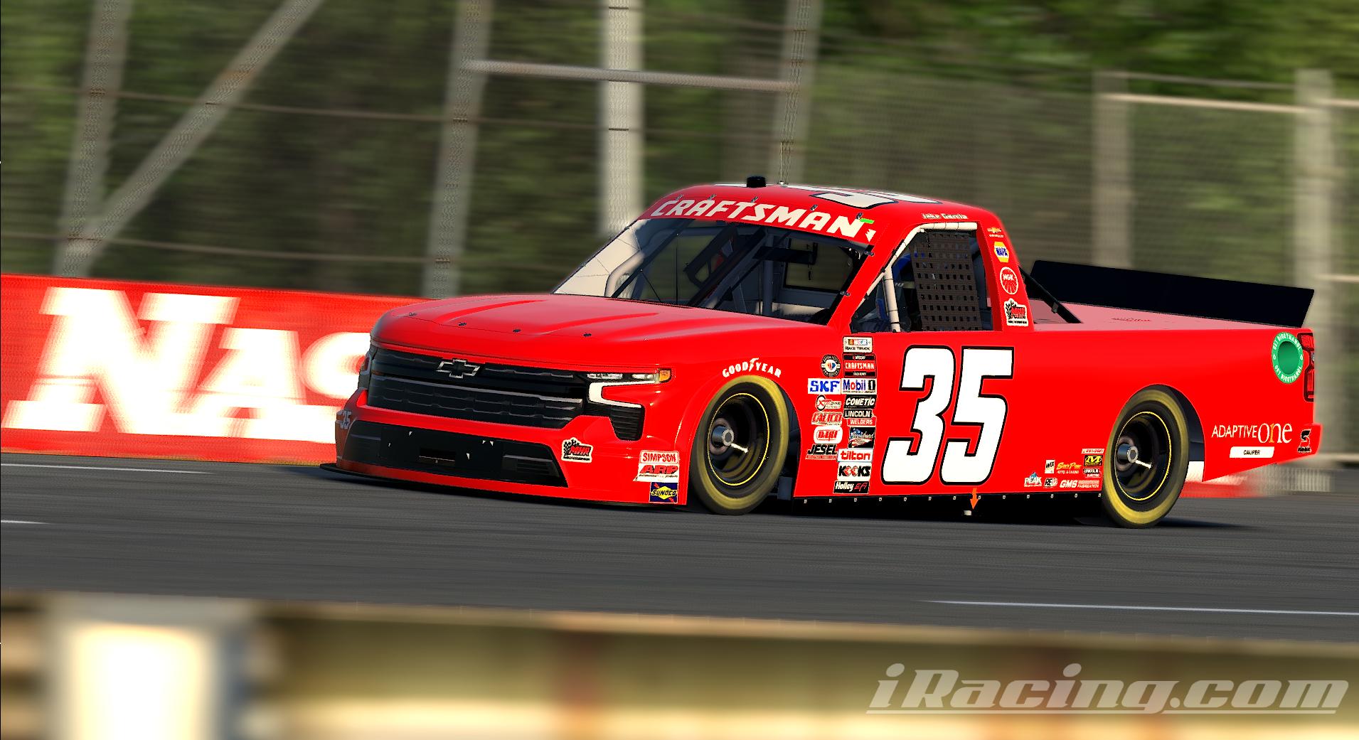 35 Jake Garcia Truck Series (Martinsville) by Jeff Bye Jr Trading Paints