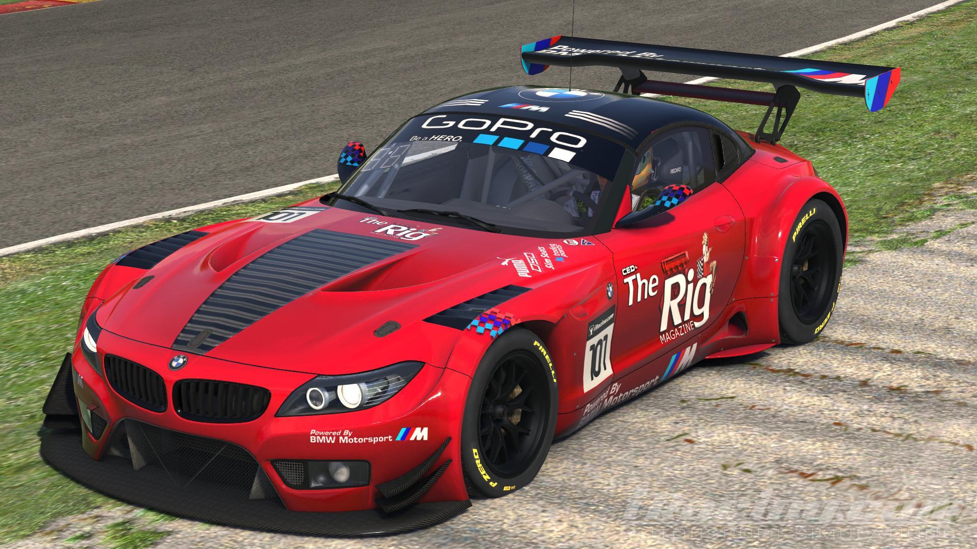 The Rig Magazine Powered by BMW Z4 GT3 Track car by Marshall W. Trading Paints