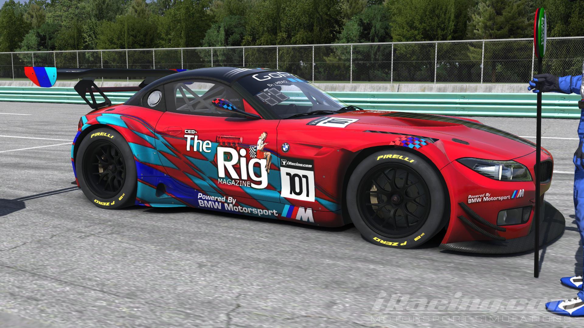 Graffikally Modified The Rig Magazine Bmw Powered Z4 Gt3 Track Car